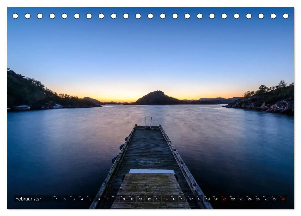 Bild: 9783569952423 | Norwegens Süden (Tischkalender 2027 DIN A5 quer), CALVENDO...