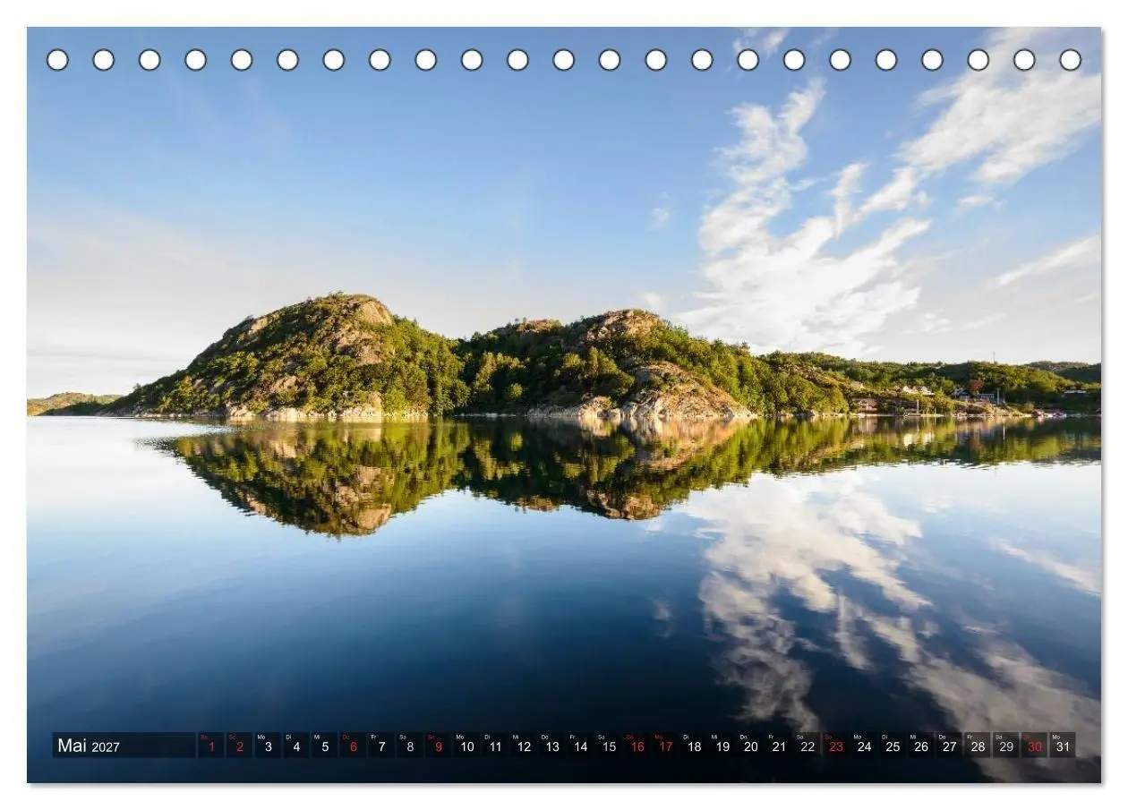 Bild: 9783569952423 | Norwegens Süden (Tischkalender 2027 DIN A5 quer), CALVENDO...