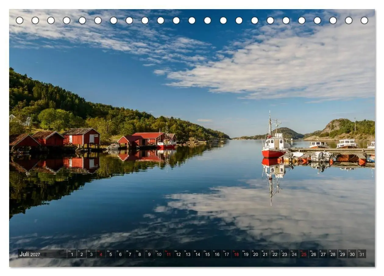 Bild: 9783569952423 | Norwegens Süden (Tischkalender 2027 DIN A5 quer), CALVENDO...