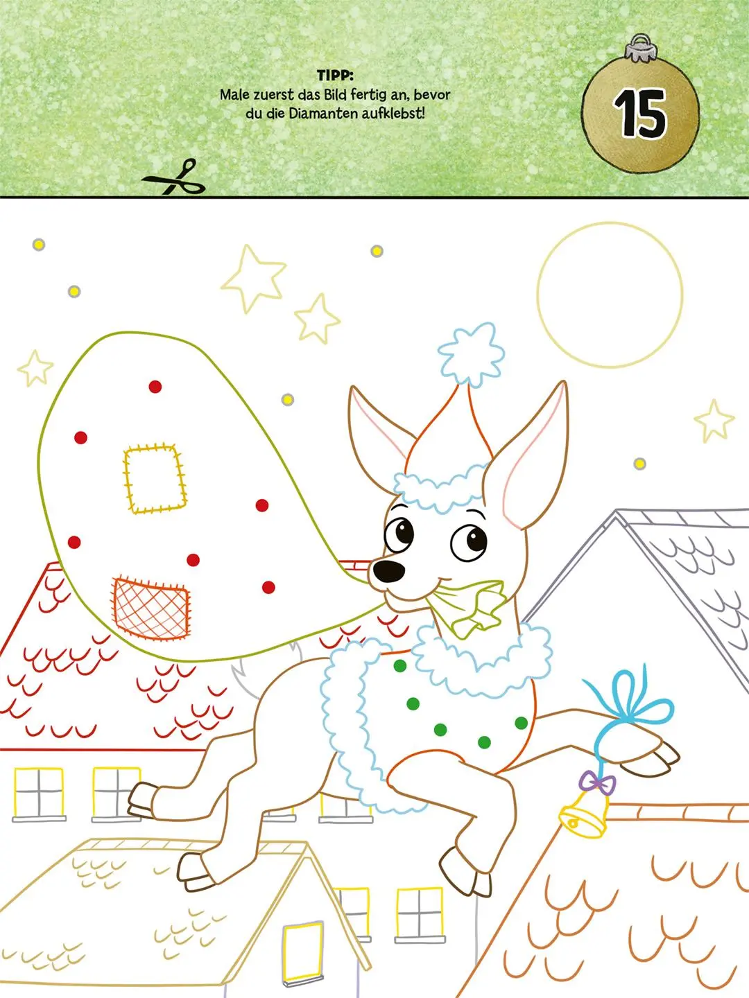 Bild: 9783735892423 | Diamond-Sticker-Adventskalender | Mimi Hecher (u. a.) | Taschenbuch