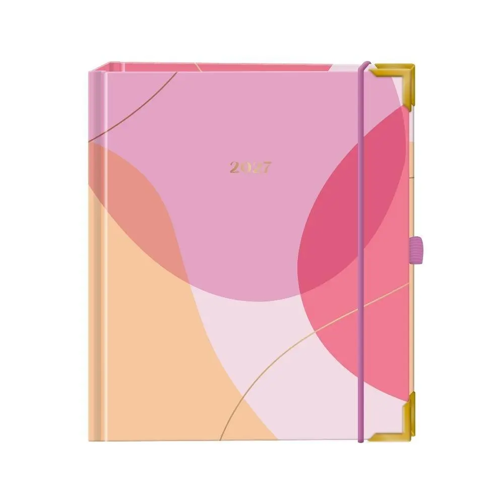 Cover: 9783986362423 | Terminplaner A5 Premium 2027 Kreise | Premium-Terminplaner | Original