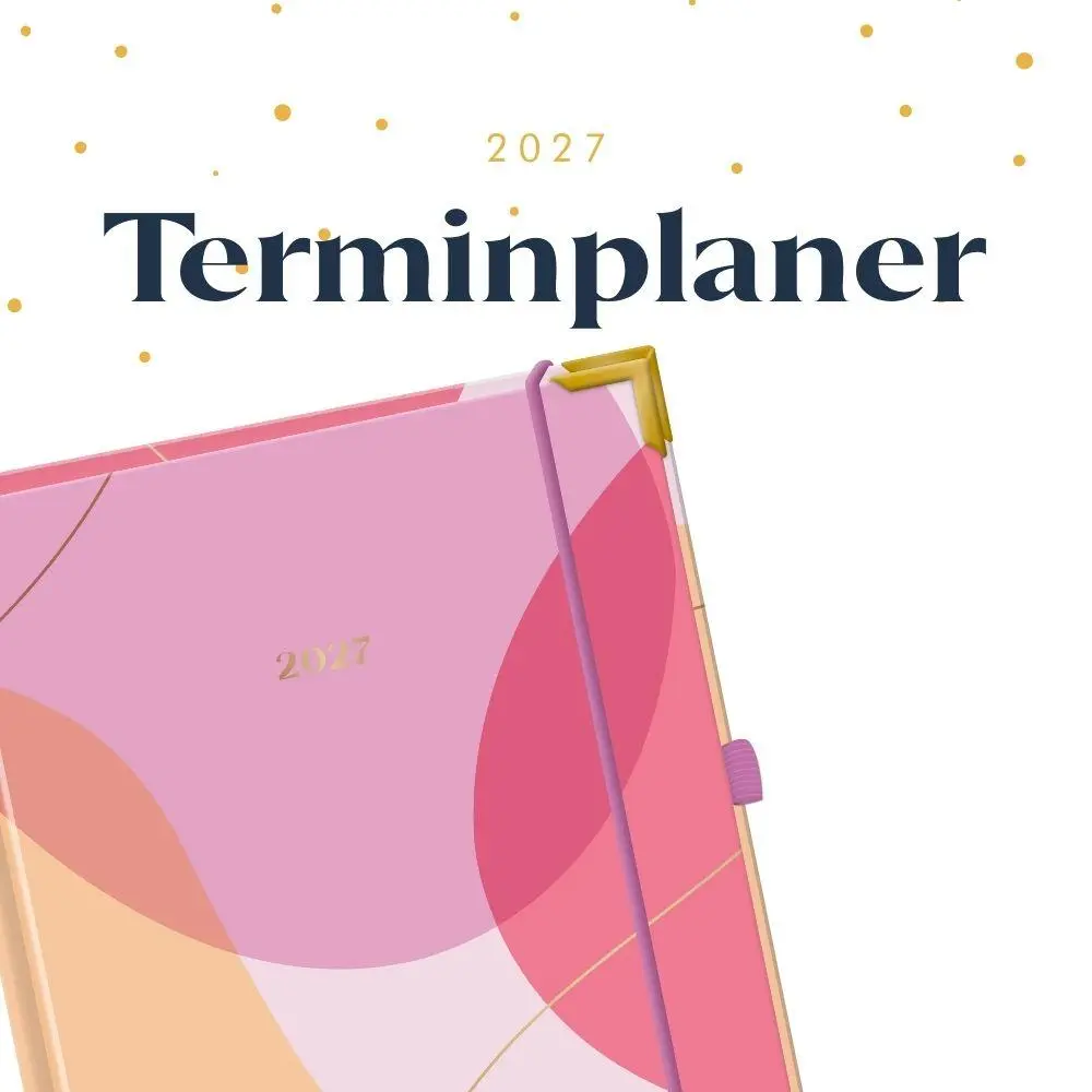 Bild: 9783986362423 | Terminplaner A5 Premium 2027 Kreise | Premium-Terminplaner | Original