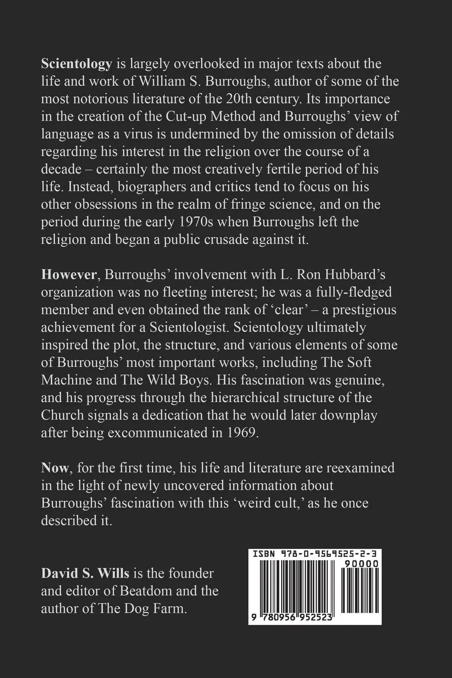 Rückseite: 9780956952523 | Scientologist! | William S. Burroughs and the 'Weird Cult' | Wills