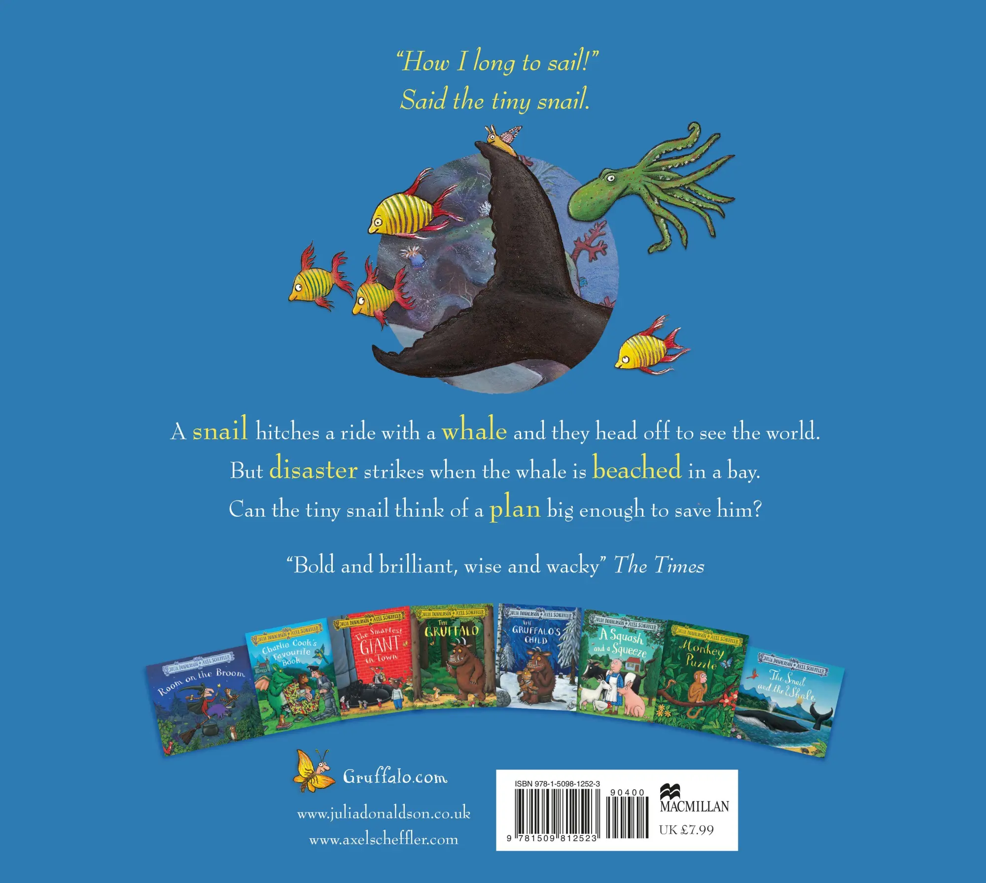 Bild: 9781509812523 | The Snail and the Whale | Julia Donaldson | Taschenbuch | o. Pag.