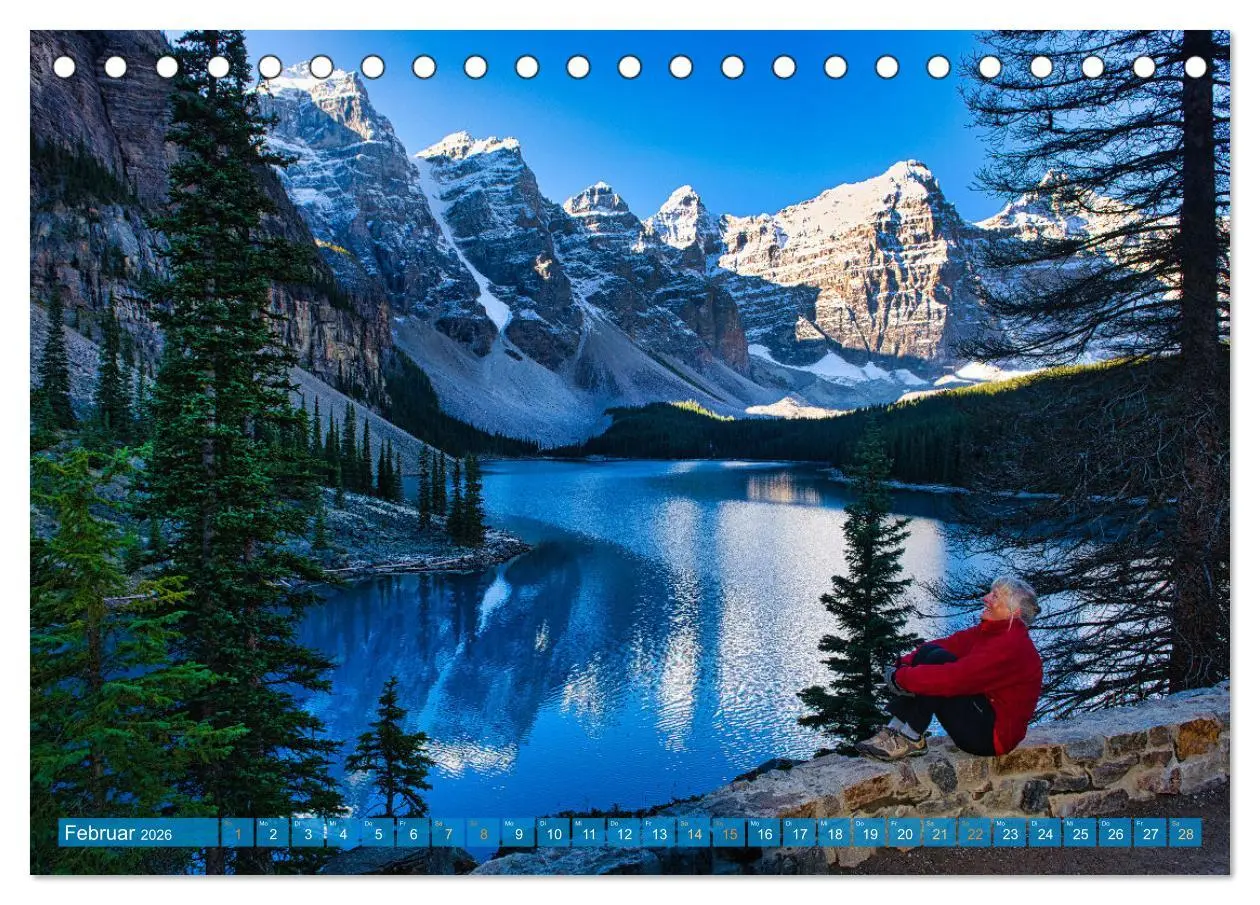 Bild: 9783457522523 | Moraine Lake, Alberta/ Kanada (Tischkalender 2026 DIN A5 quer),...