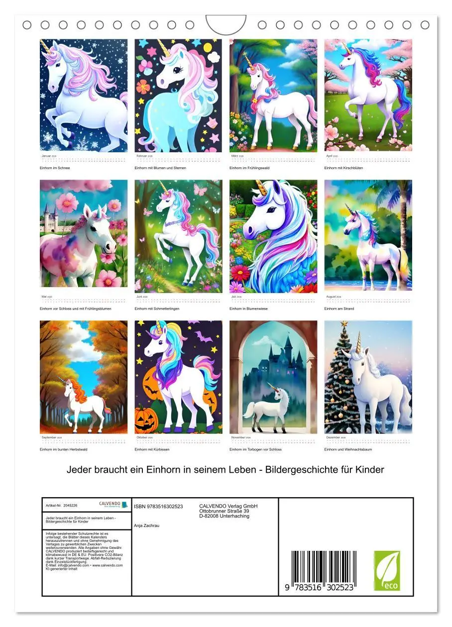 Bild: 9783516302523 | Jeder braucht ein Einhorn in seinem Leben - Bildergeschichte für...