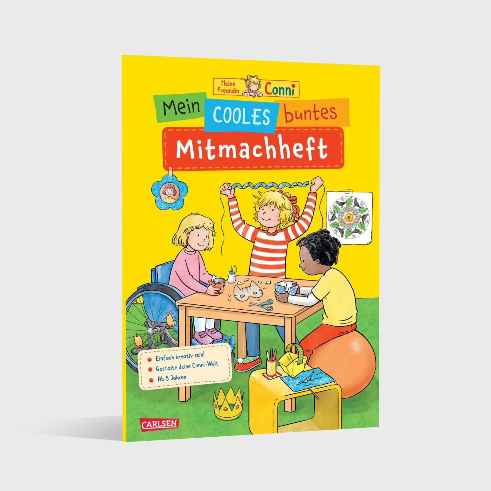 Bild: 9783551192523 | Conni Gelbe Reihe (Beschäftigungsbuch): Mein cooles buntes Mitmachheft