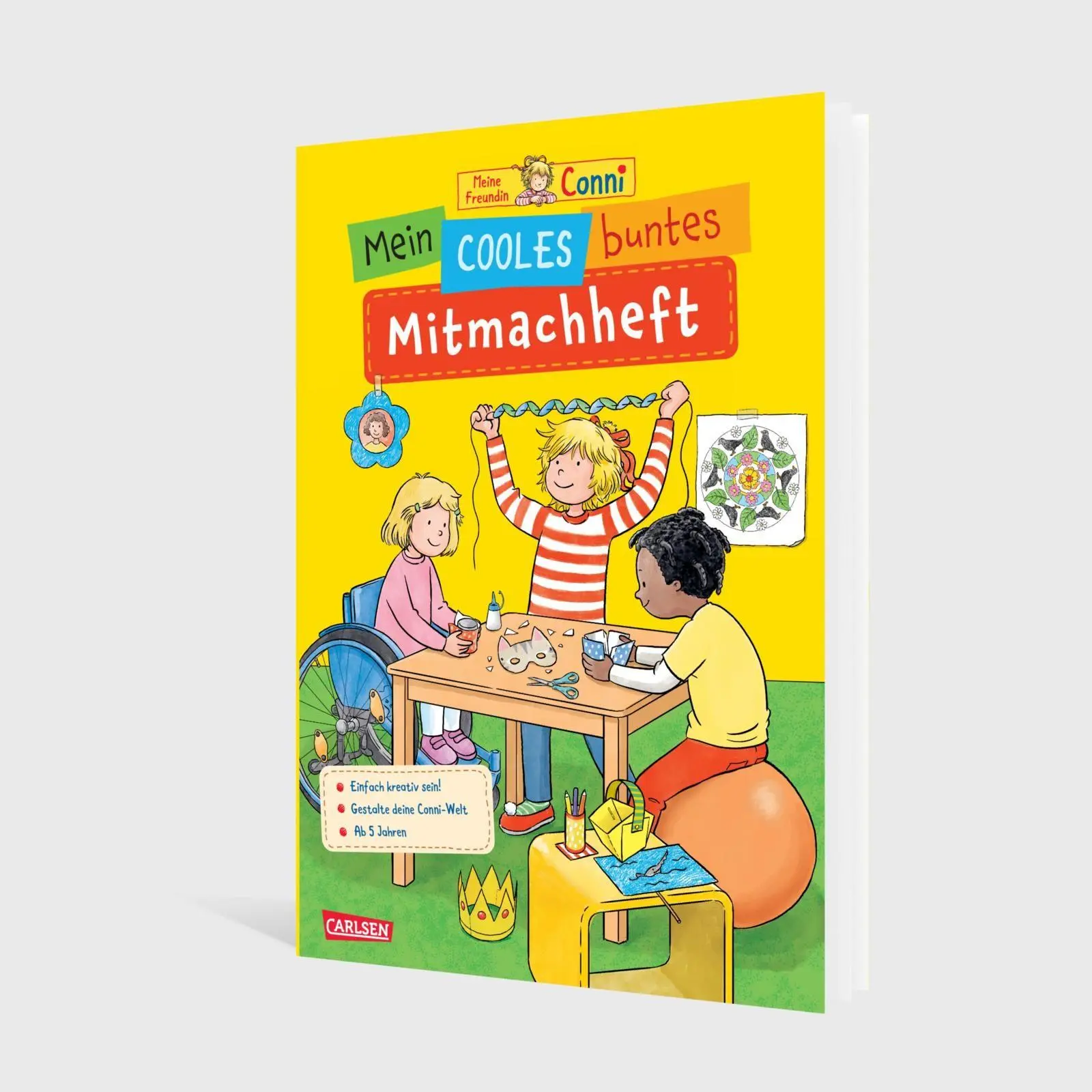 Bild: 9783551192523 | Conni Gelbe Reihe (Beschäftigungsbuch): Mein cooles buntes Mitmachheft