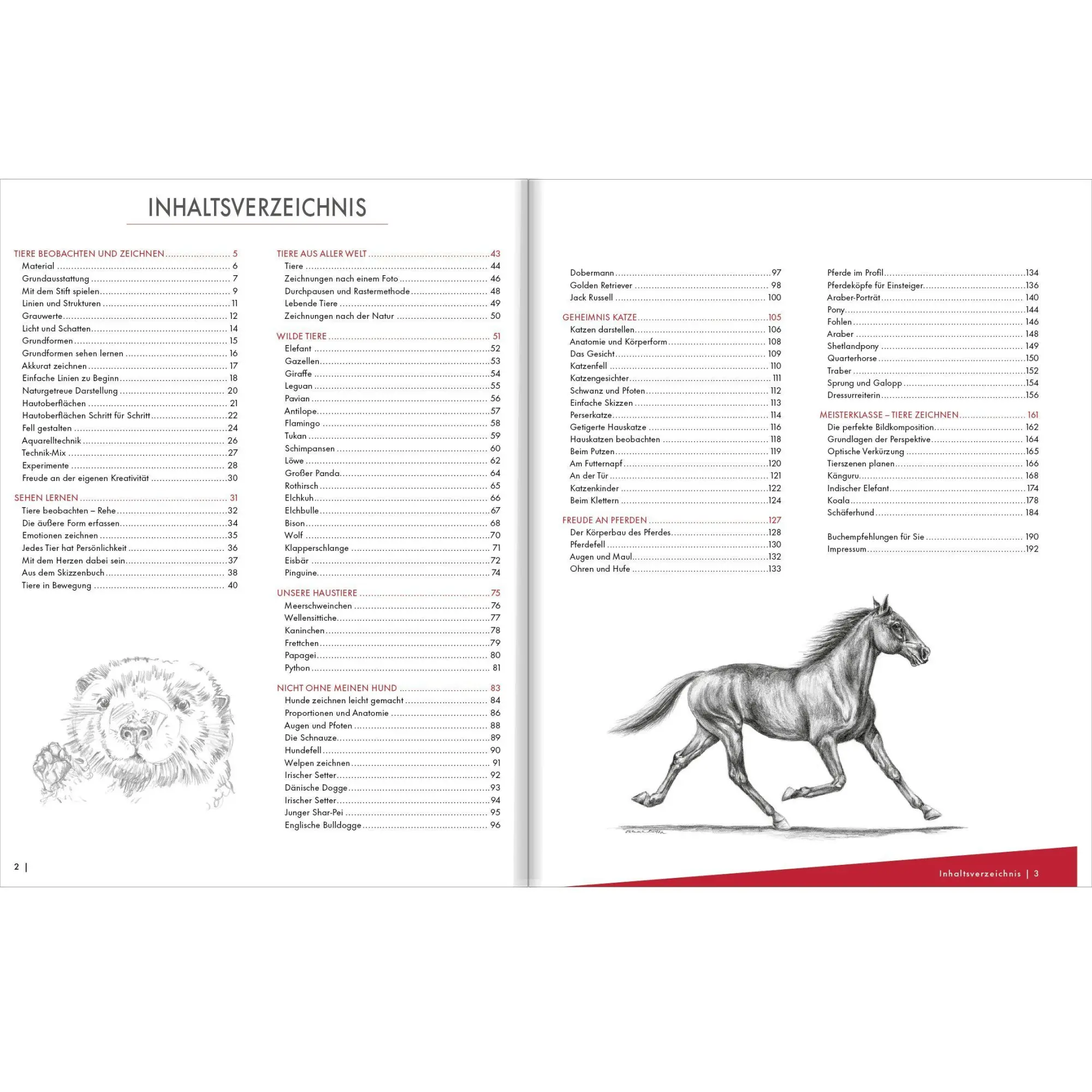 Bild: 9783735882523 | Die Kunst des Zeichnens Tiere | Frechverlag | Buch | 192 S. | Deutsch