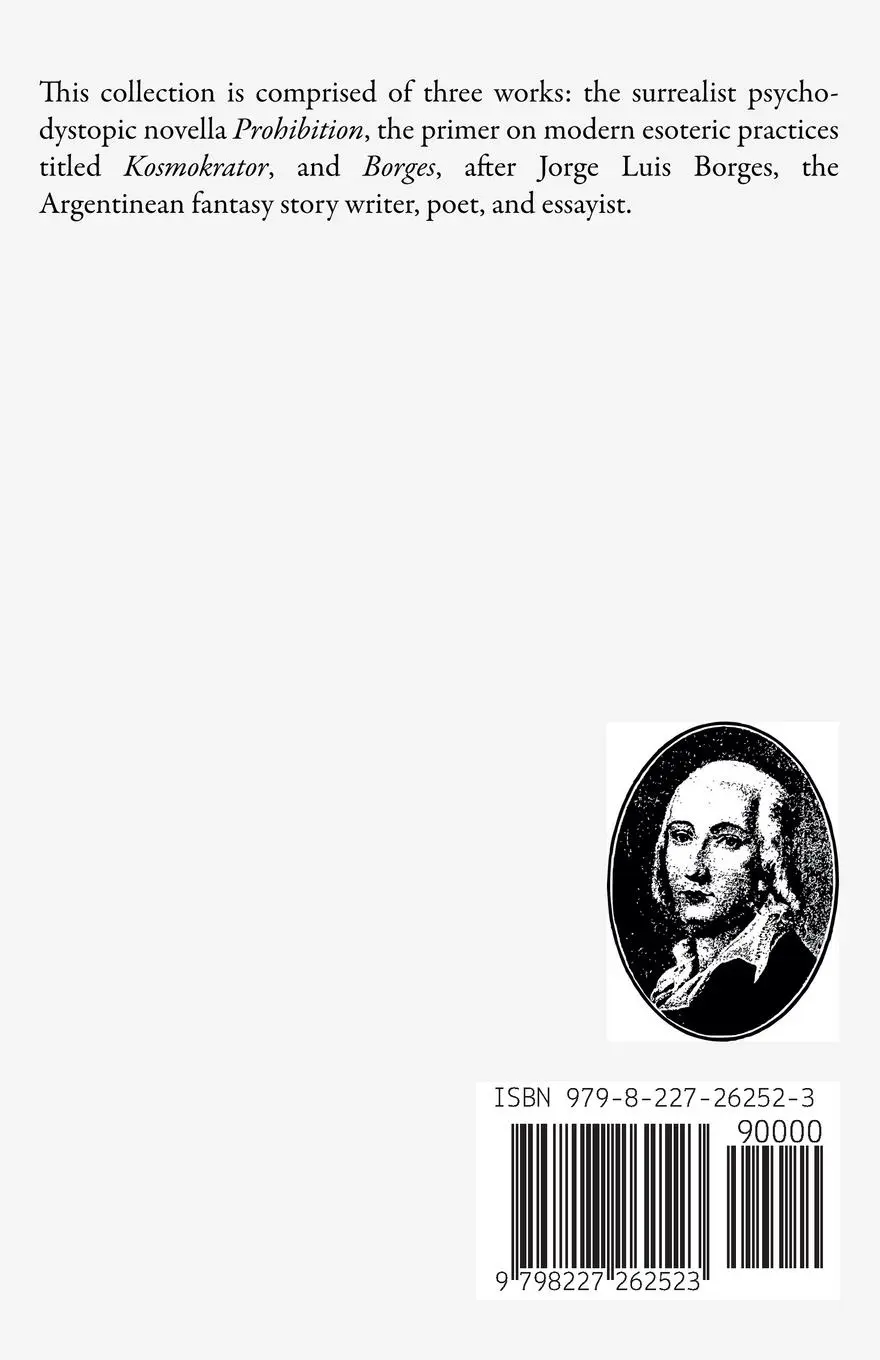 Rückseite: 9798227262523 | Works MMXXIV | Prohibition, Kosmokrator, Borges | Yperion | Buch