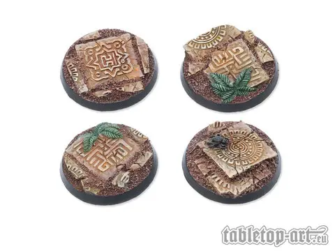 Cover: 704270722623 | Lizard City Bases - 40mm (2) | Tabletop-Art | EAN 704270722623