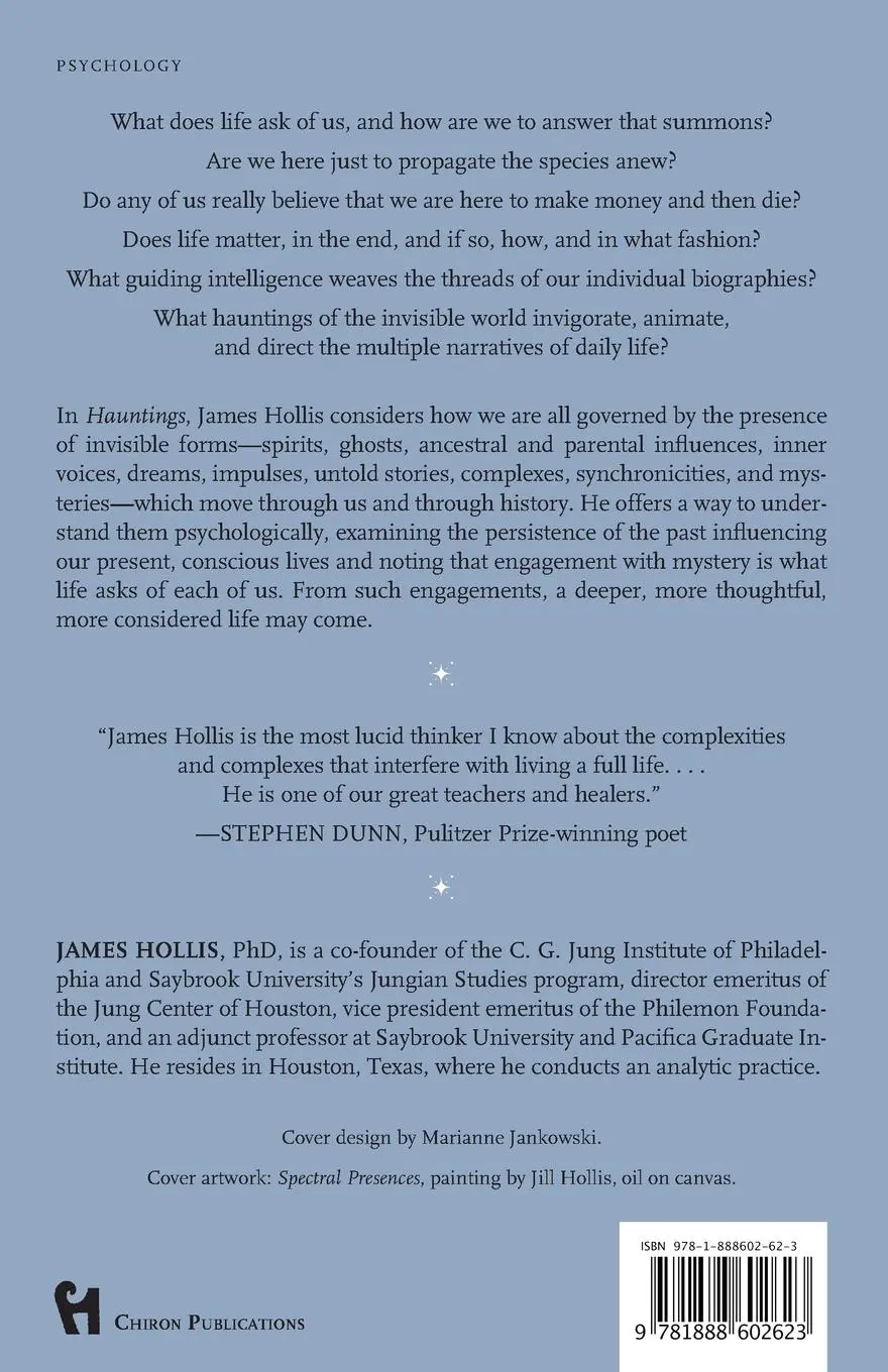 Rückseite: 9781888602623 | Hauntings - Dispelling the Ghosts Who Run Our Lives | James Hollis