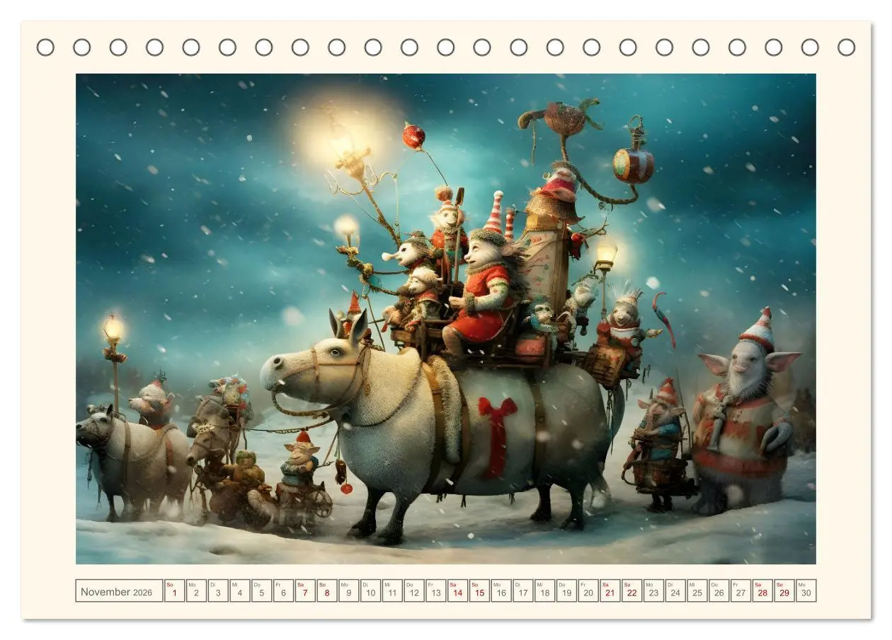 Bild: 9783457512623 | Fabelhafte fremde Welten (Tischkalender 2026 DIN A5 quer), CALVENDO...
