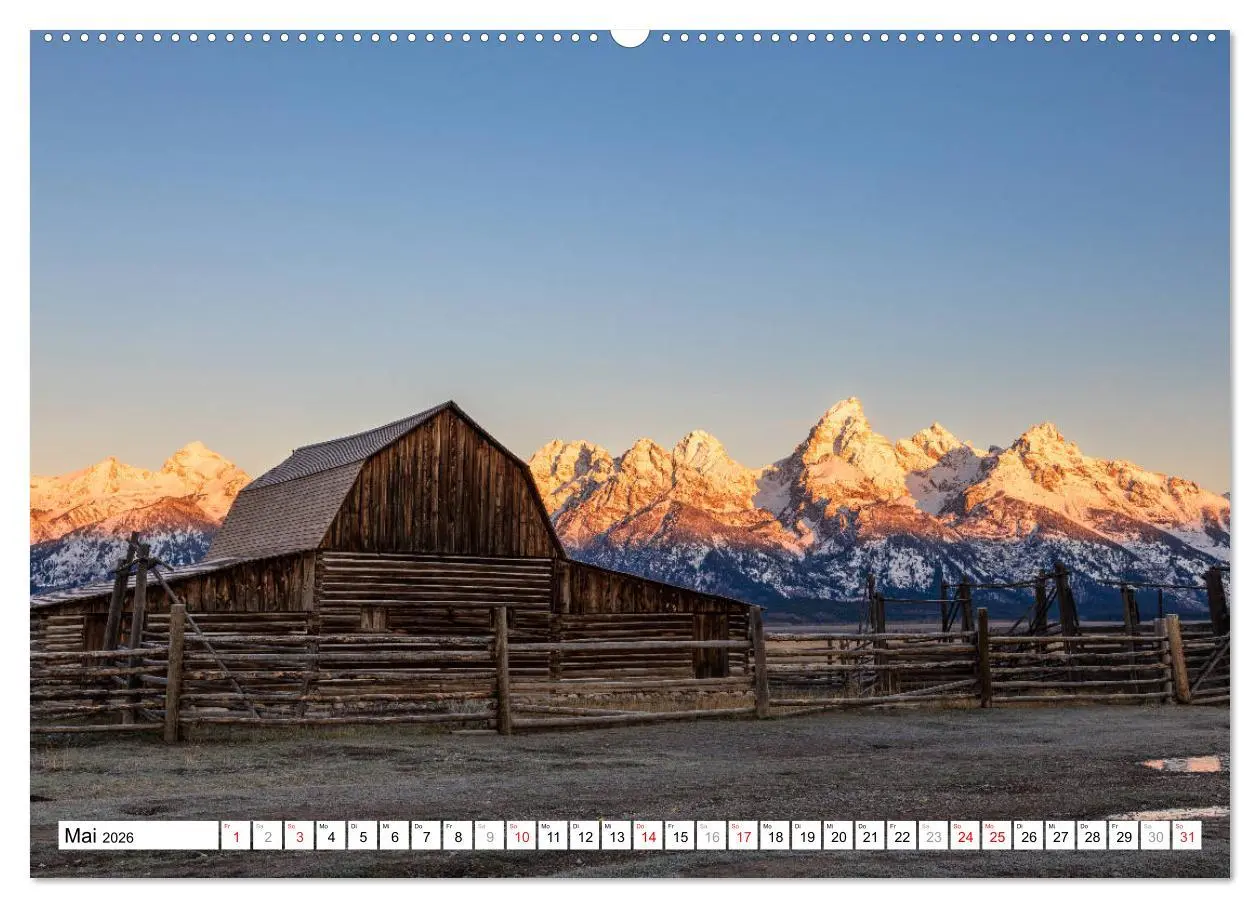 Bild: 9783457752623 | Grand Teton National Park (hochwertiger Premium Wandkalender 2026...