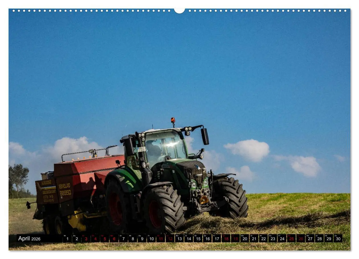 Bild: 9783457822623 | Landtechnik 2026 (Wandkalender 2026 DIN A2 quer), CALVENDO...
