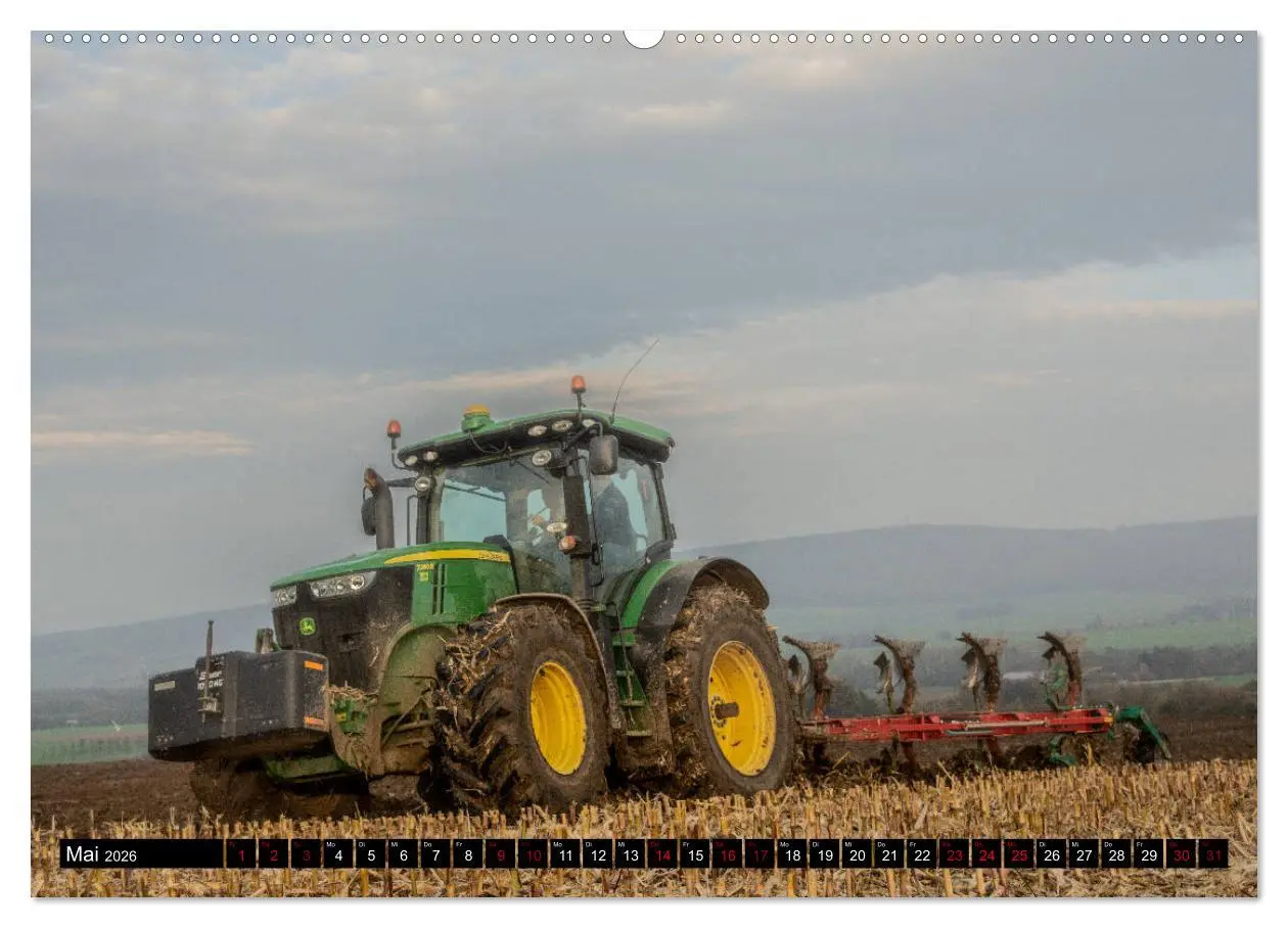 Bild: 9783457822623 | Landtechnik 2026 (Wandkalender 2026 DIN A2 quer), CALVENDO...
