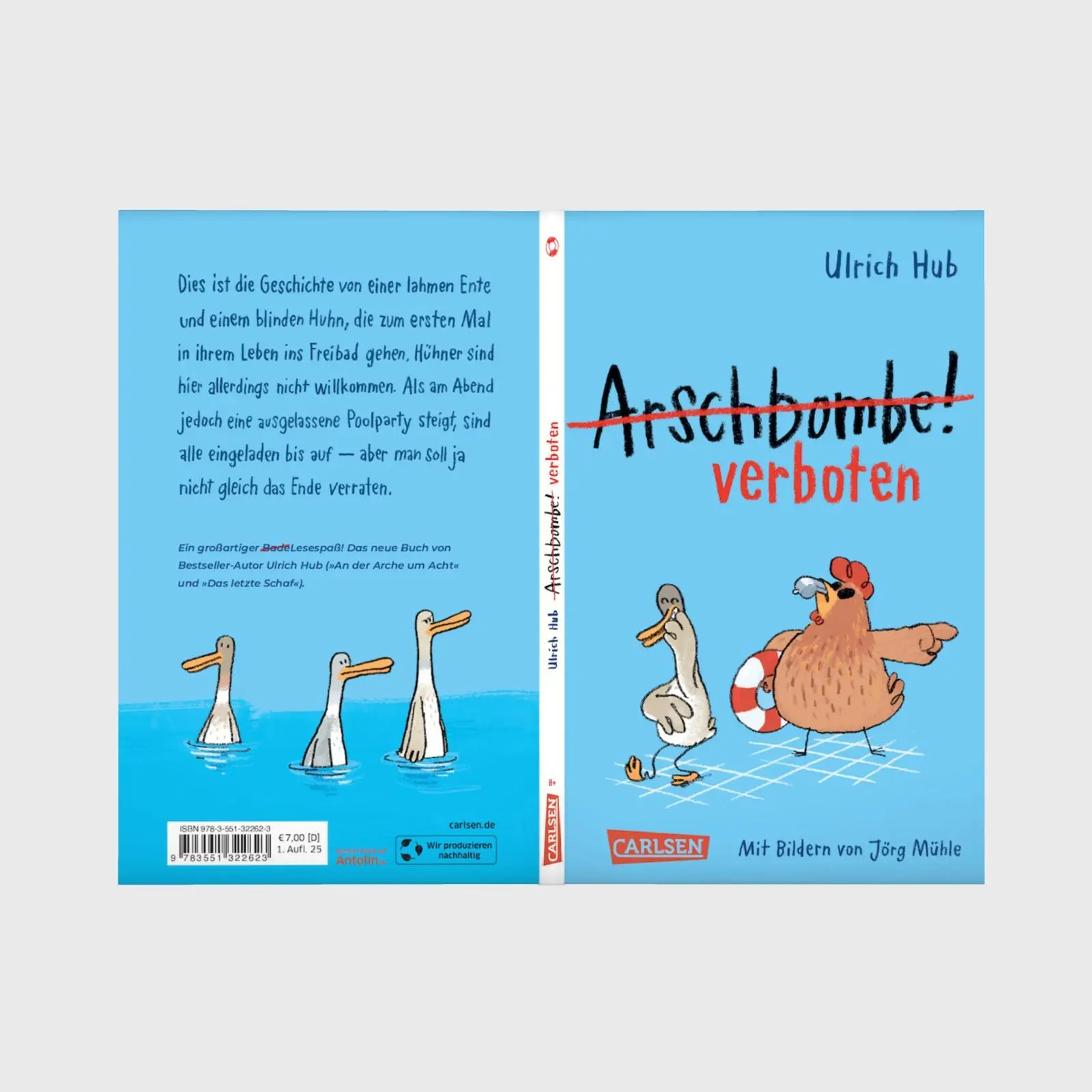 Bild: 9783551322623 | Arschbombe verboten | Ulrich Hub | Taschenbuch | 96 S. | Deutsch