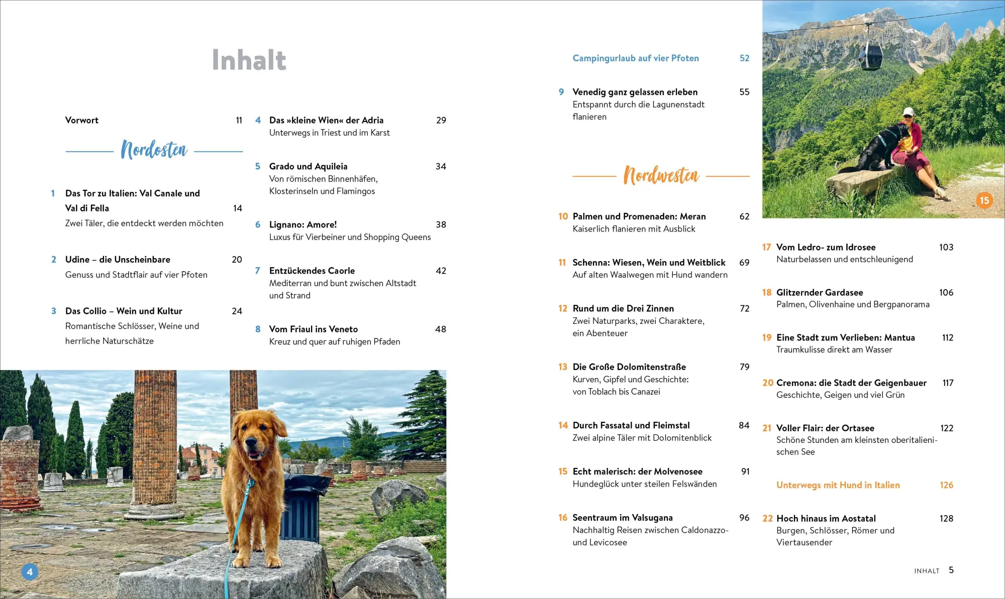 Bild: 9783734332623 | Italien mit Hund | Die besten Reiseziele für den entspannten Urlaub