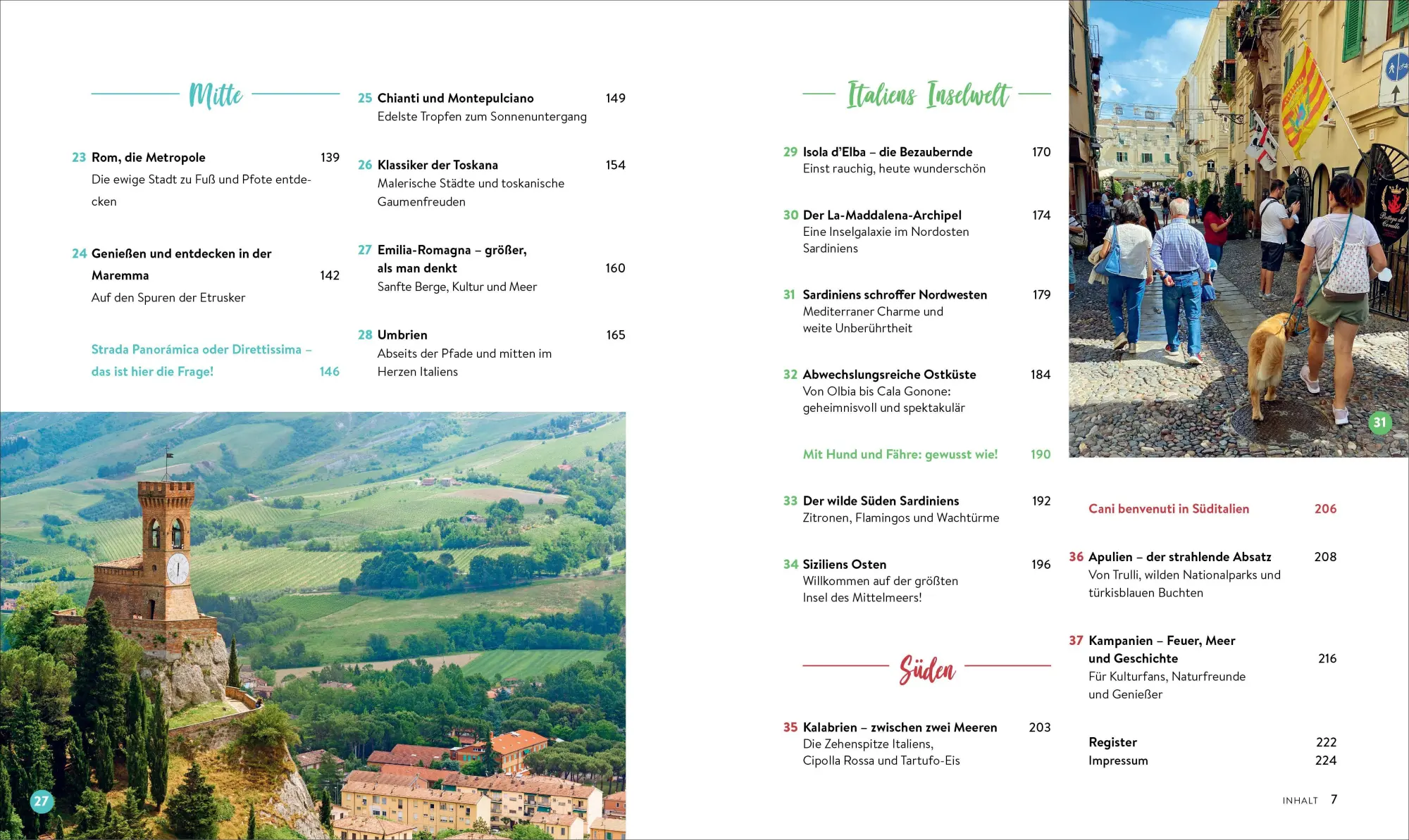 Bild: 9783734332623 | Italien mit Hund | Die besten Reiseziele für den entspannten Urlaub