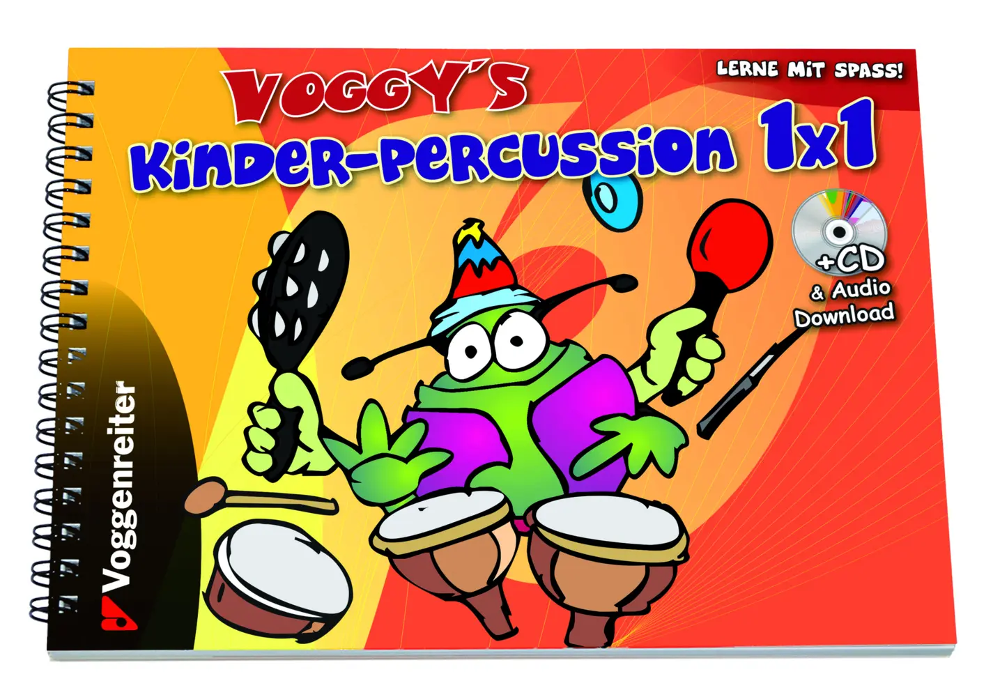 Cover: 9783802402623 | Voggy's Kinder-Percussion 1x1, m. Audio-CD | Yasmin Abendroth | Buch