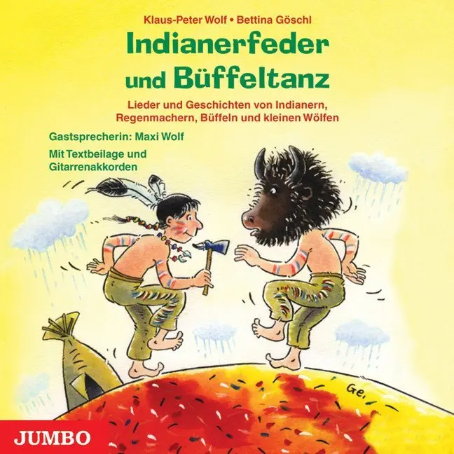 Cover: 9783833712623 | Indianerfeder und Büffeltanz,1 Audio-CD | Klaus-Peter Wolf (u. a.)