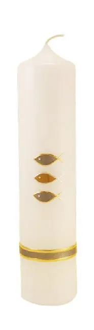 Kerze 3 Fische