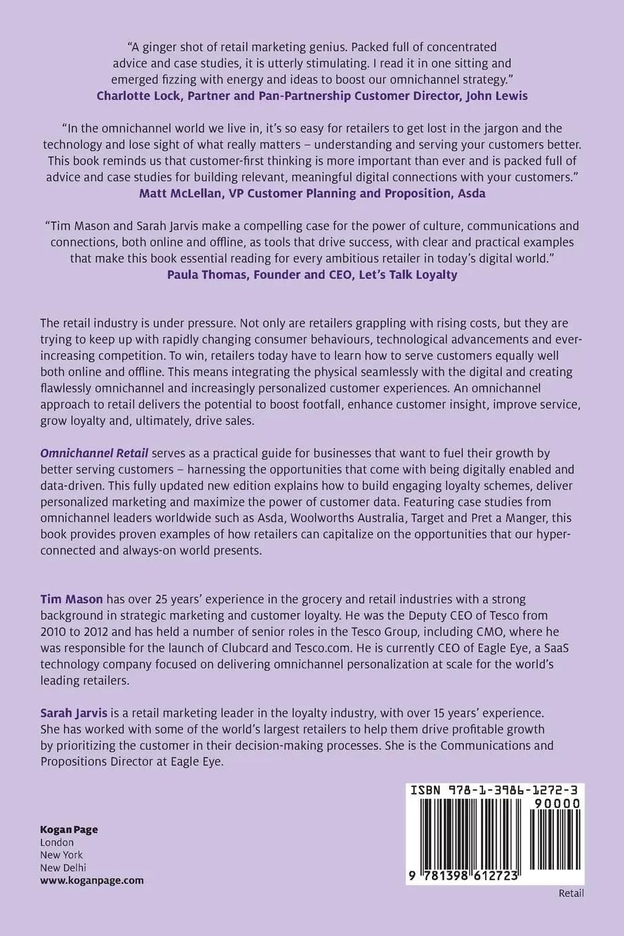Rückseite: 9781398612723 | Omnichannel Retail | How to Build Winning Stores in a Digital World