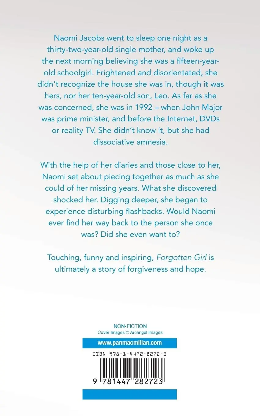Rückseite: 9781447282723 | Forgotten Girl | Naomi Jacobs | Taschenbuch | Englisch | 2015 | Pan