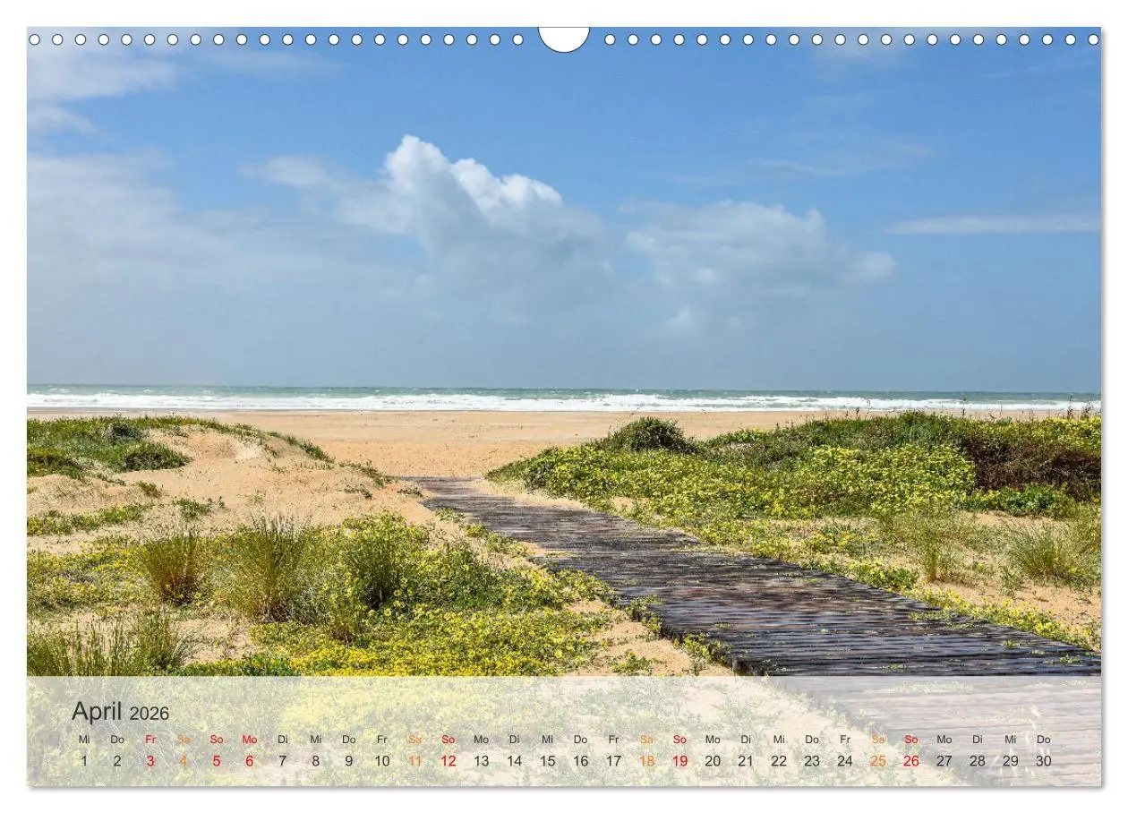 Bild: 9783457362723 | Andalusische Atlantikküste (Wandkalender 2026 DIN A3 quer),...
