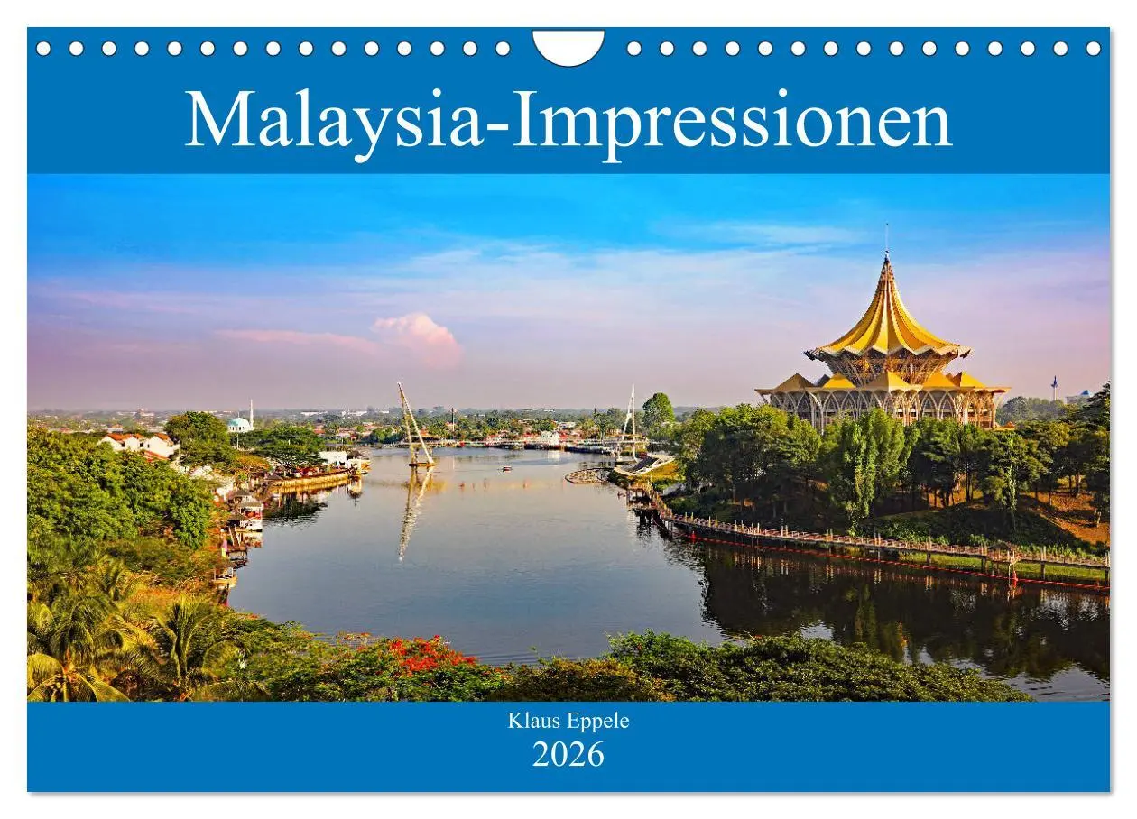 Cover: 9783457742723 | Malaysia-Impressionen (Wandkalender 2026 DIN A4 quer), CALVENDO...