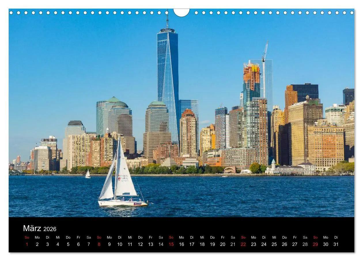 Bild: 9783457982723 | Herbst in New York (Wandkalender 2026 DIN A3 quer), CALVENDO...