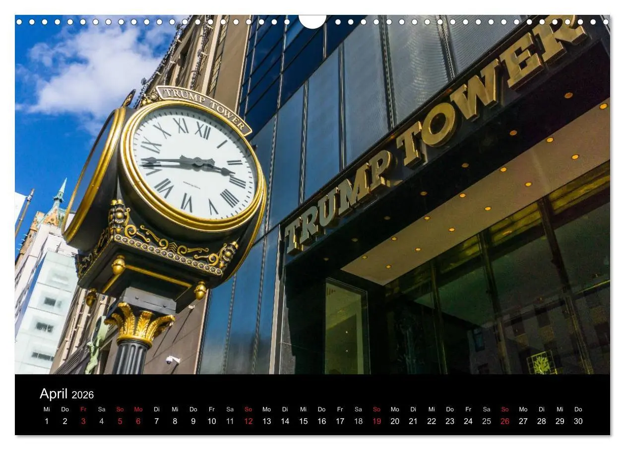 Bild: 9783457982723 | Herbst in New York (Wandkalender 2026 DIN A3 quer), CALVENDO...