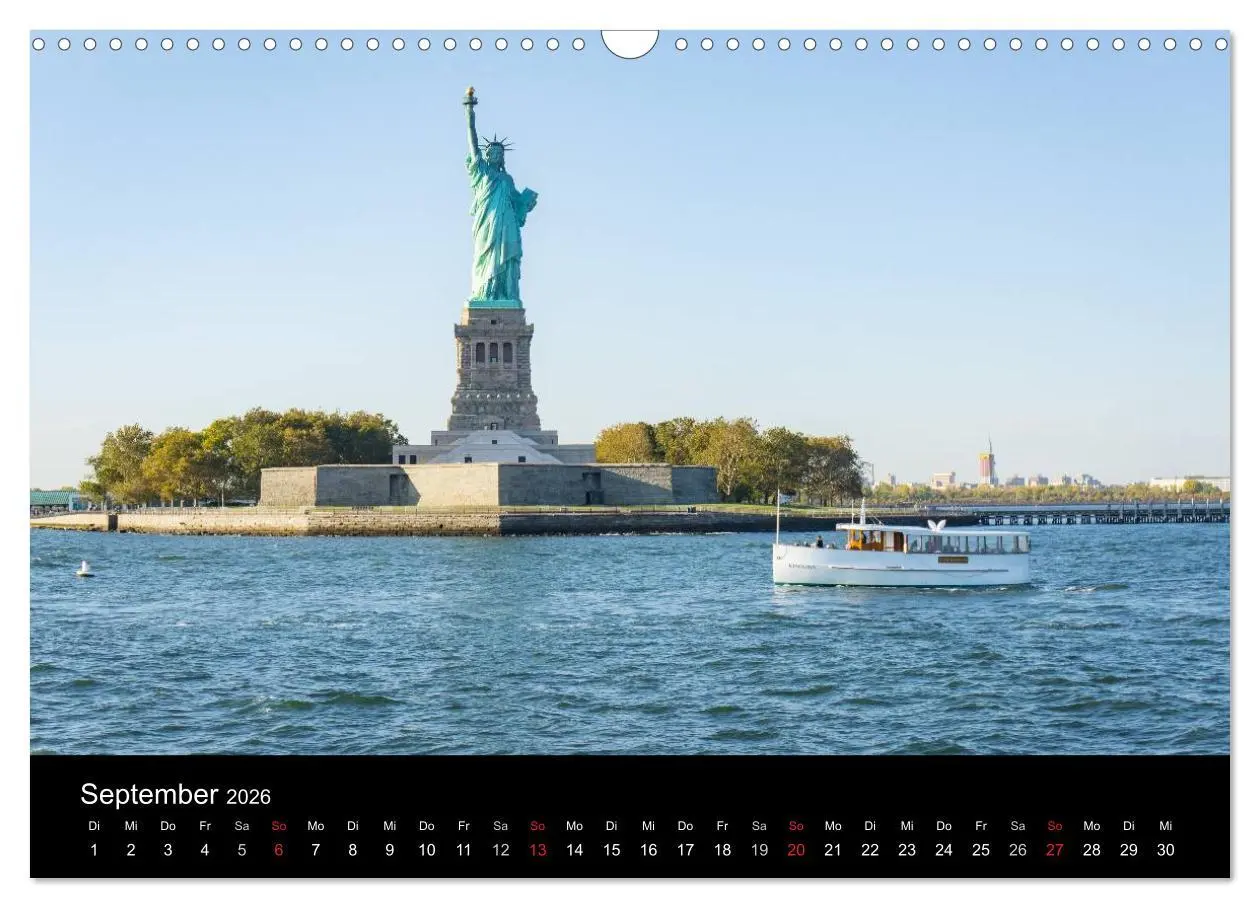 Bild: 9783457982723 | Herbst in New York (Wandkalender 2026 DIN A3 quer), CALVENDO...