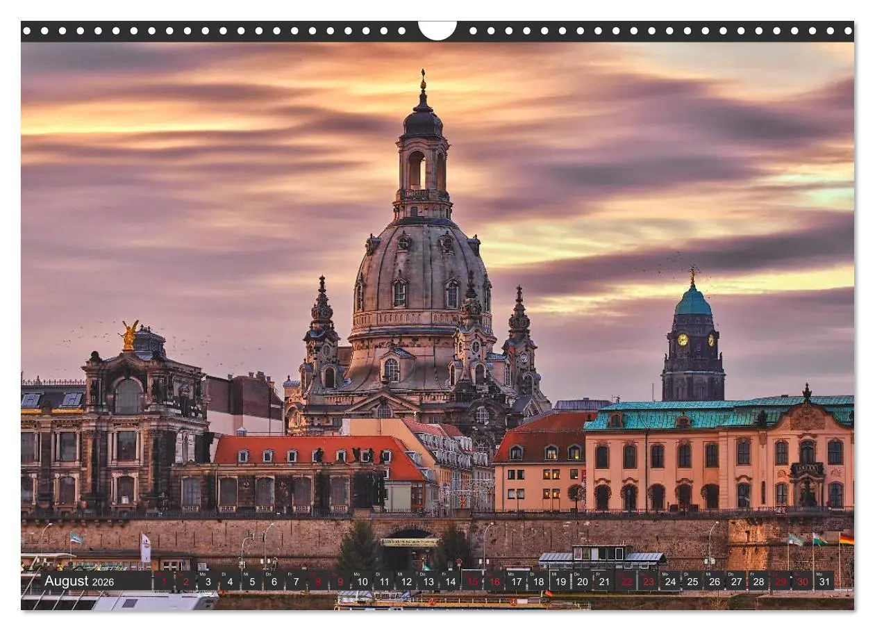 Bild: 9783516142723 | Dresden - Die Frauenkirche (Wandkalender 2026 DIN A3 quer),...