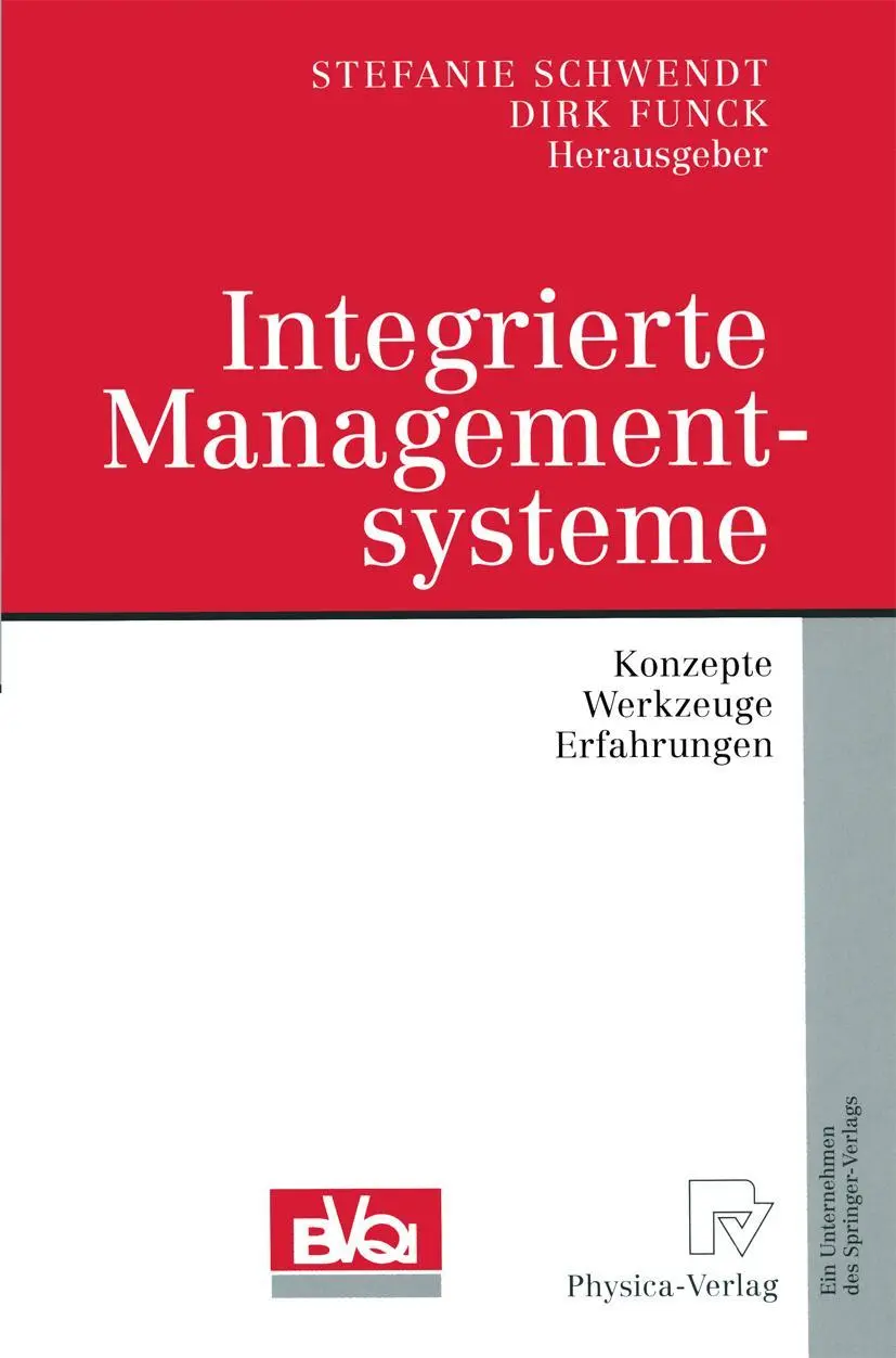 Cover: 9783642632723 | Integrierte Managementsysteme | Konzepte, Werkzeuge, Erfahrungen | xii