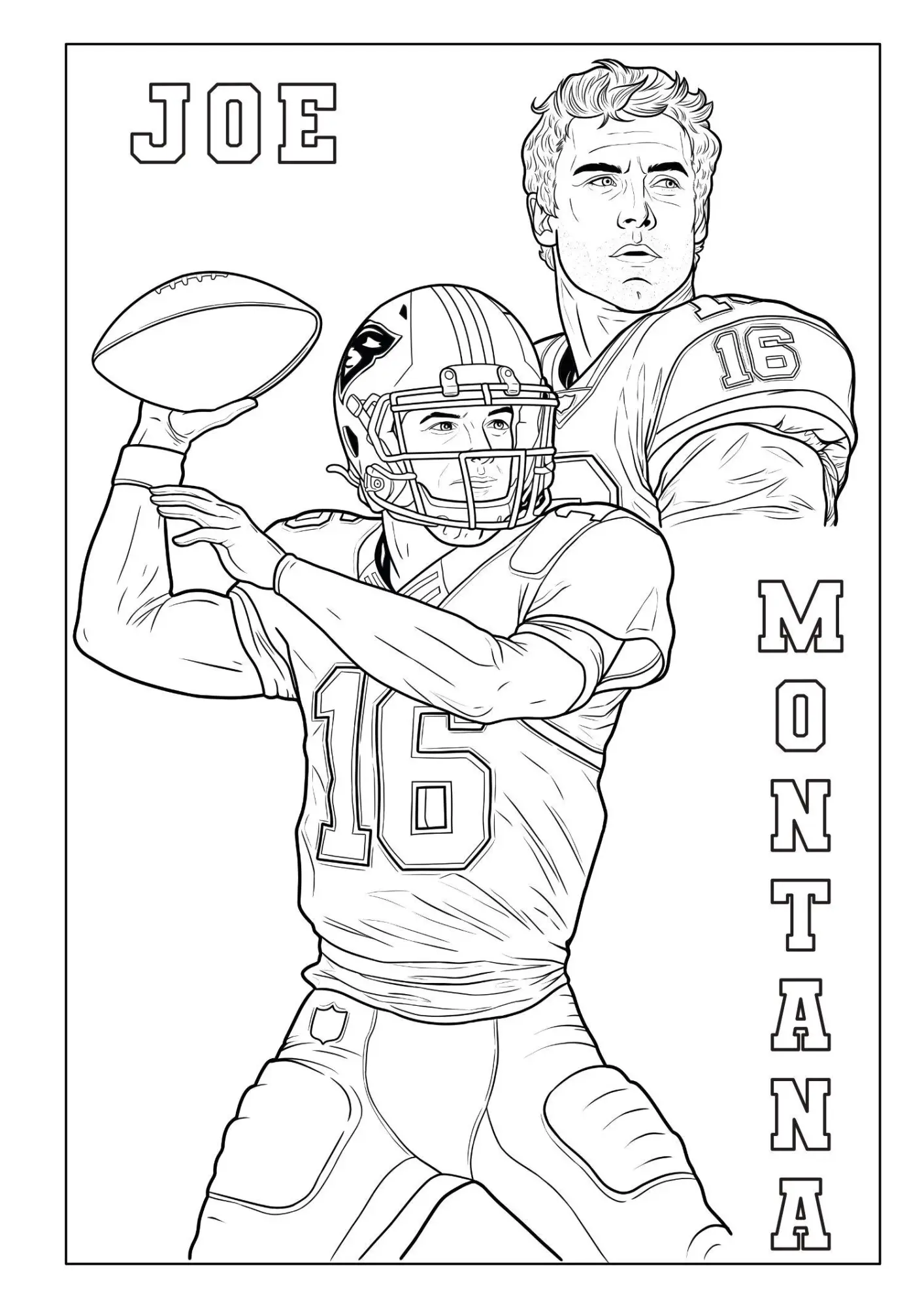 Bild: 9783986572723 | Touchdown Helden - Das ultimative American-Football-Malbuch für...