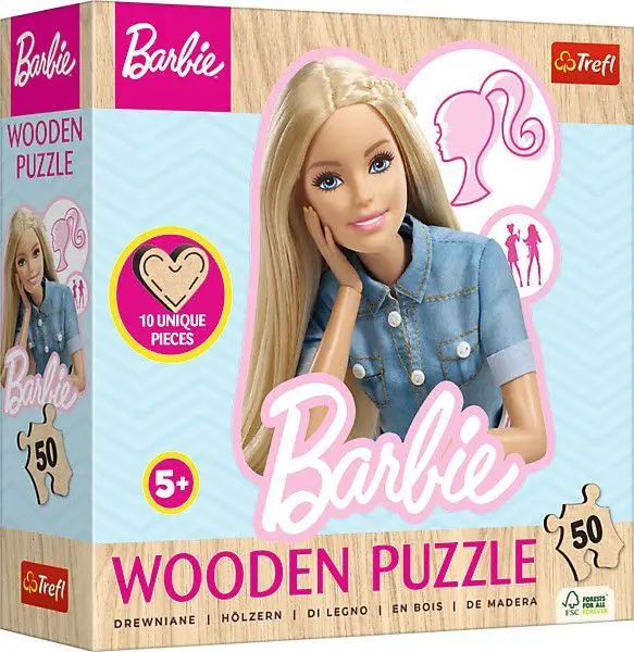 Cover: 5900511202823 | Holz Puzzle Junior 50 - Barbie | Spiel | In Kartonage | 20282 | 2025