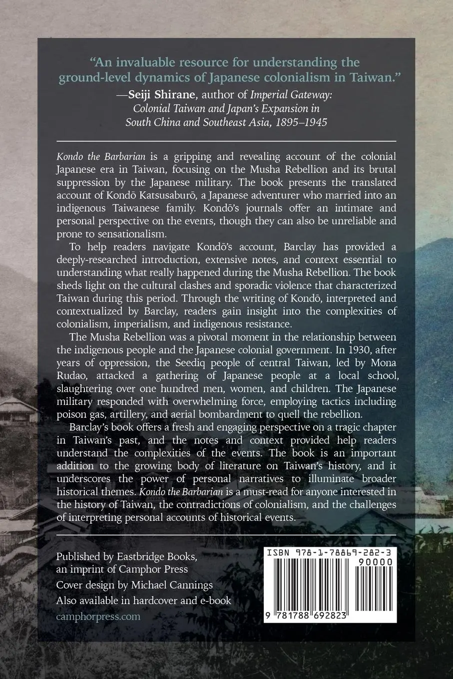 Rückseite: 9781788692823 | Kondo the Barbarian | Paul D. Barclay | Taschenbuch | Englisch | 2023