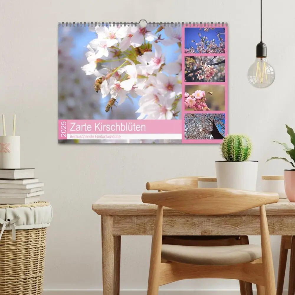 Bild: 9783435402823 | Zarte Kirschblüten - Berauschende Gedankendüfte (Wandkalender 2025...