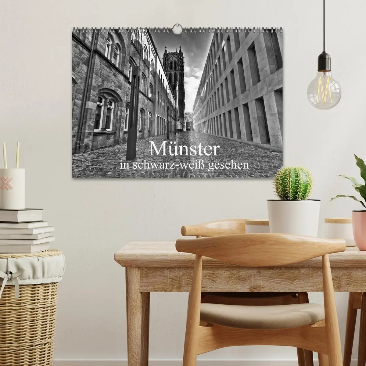 Bild: 9783516062823 | Münster in schwarz-weiß gesehen (Wandkalender 2026 DIN A3 quer),...