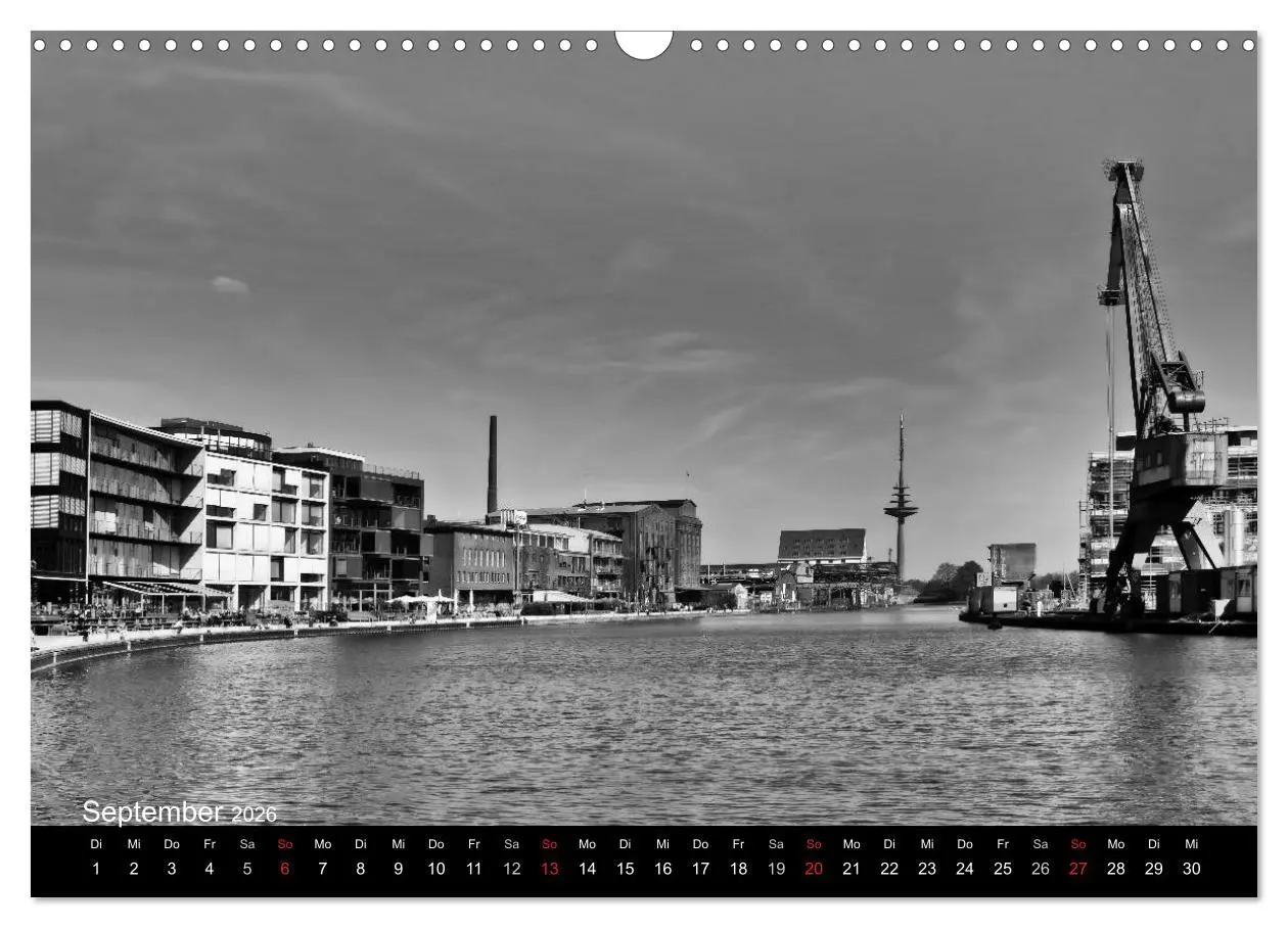 Bild: 9783516062823 | Münster in schwarz-weiß gesehen (Wandkalender 2026 DIN A3 quer),...