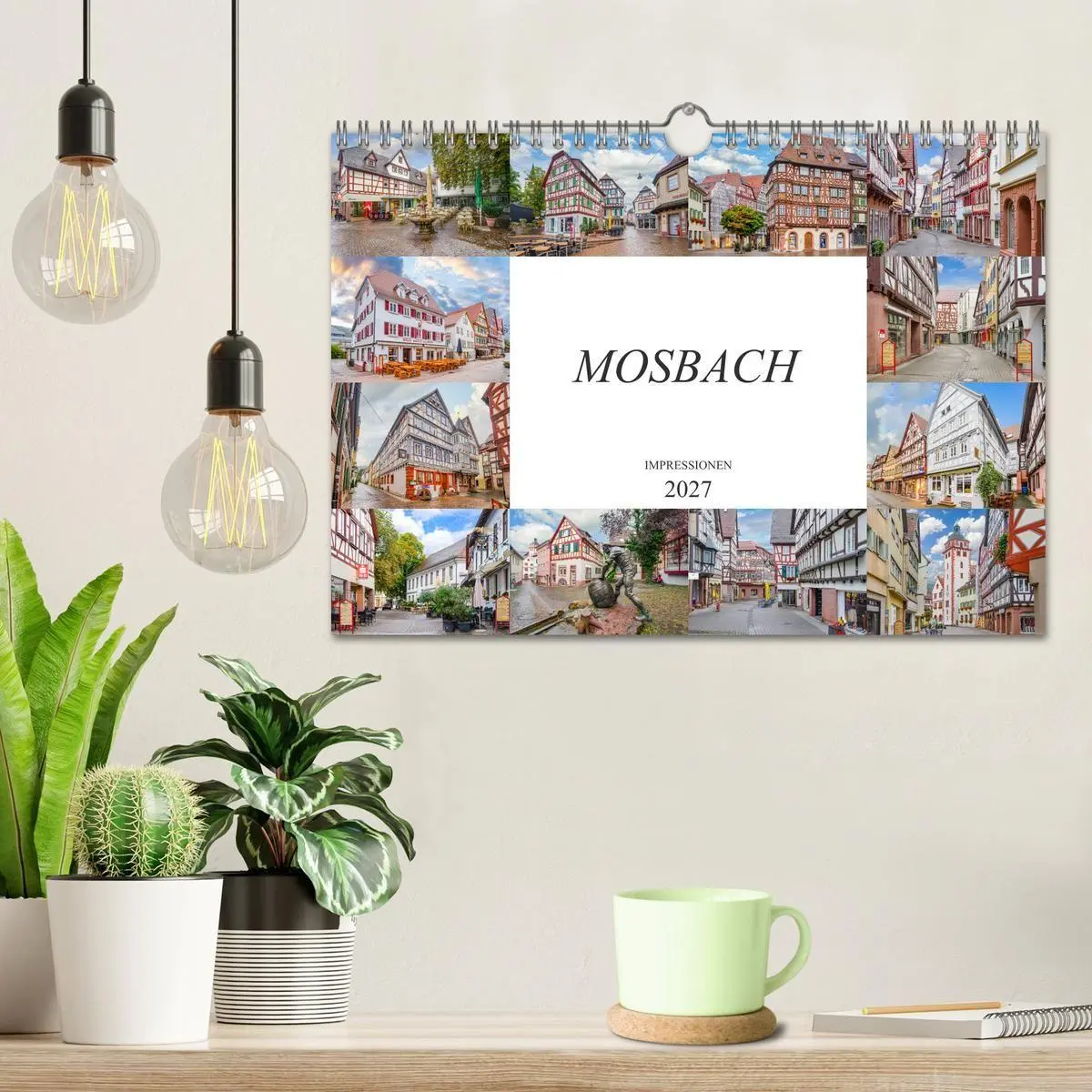 Bild: 9783569602823 | Mosbach Impressionen (Wandkalender 2027 DIN A4 quer), CALVENDO...