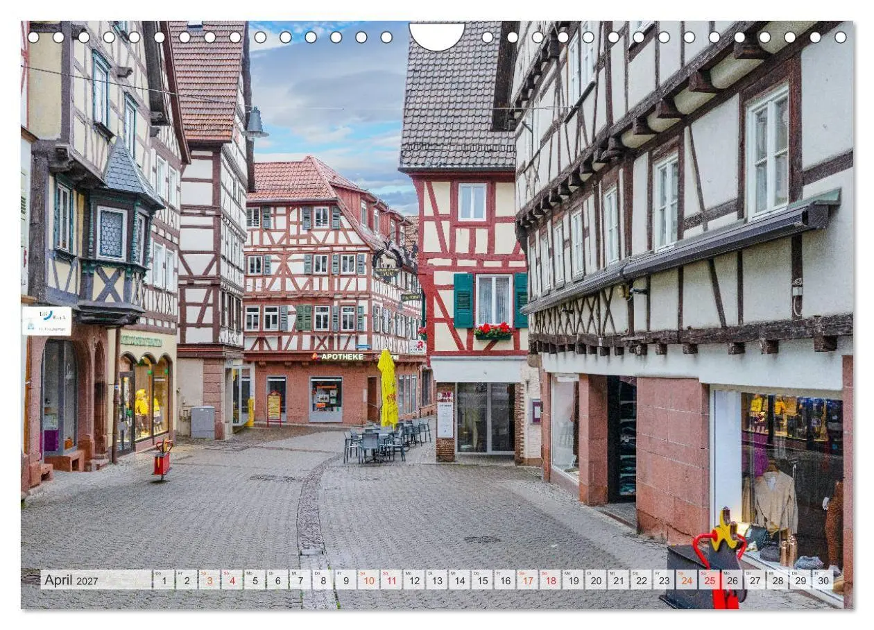 Bild: 9783569602823 | Mosbach Impressionen (Wandkalender 2027 DIN A4 quer), CALVENDO...