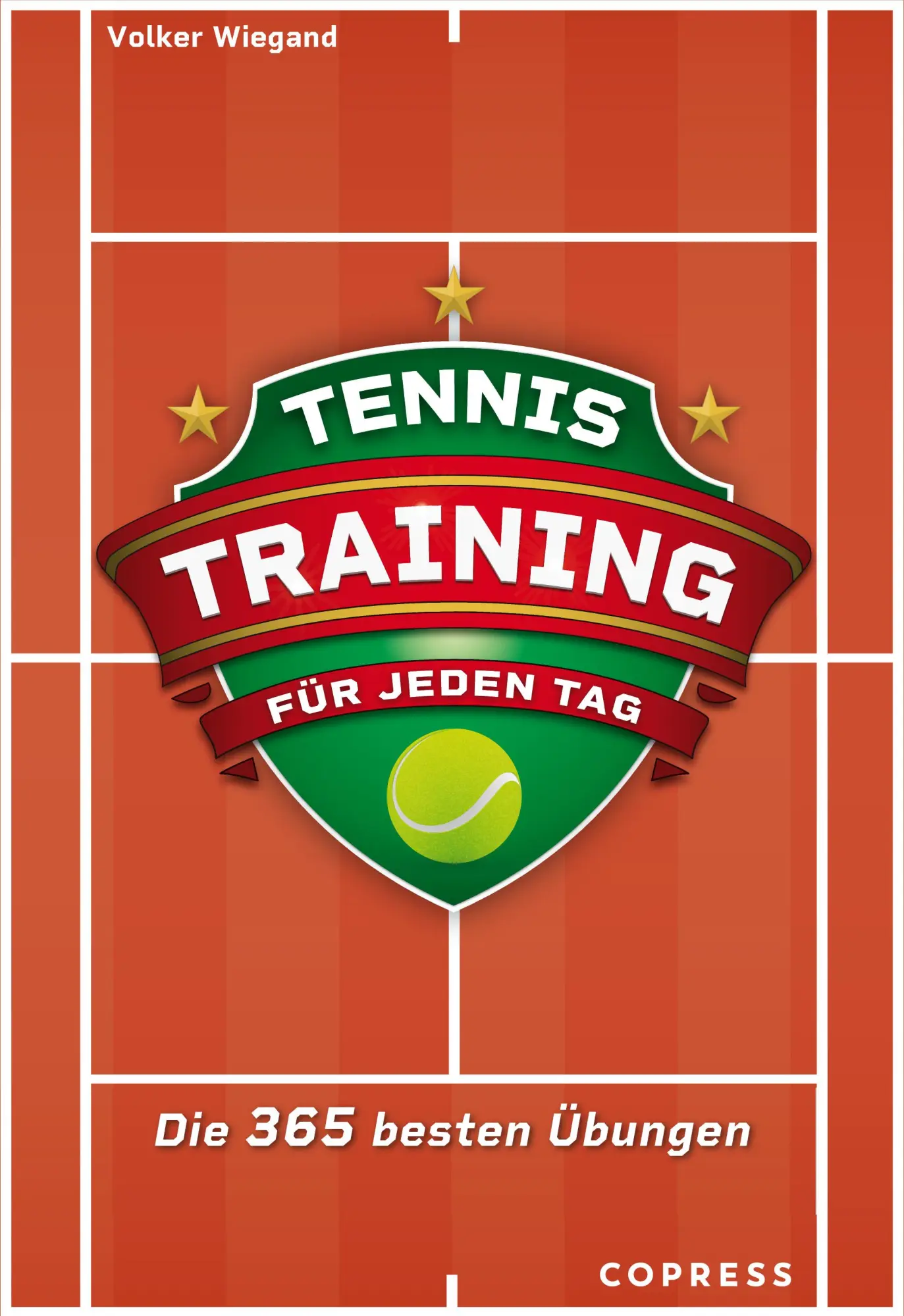 Cover: 9783767912823 | Tennistraining für jeden Tag | Volker Wiegand | Taschenbuch | 440 S.