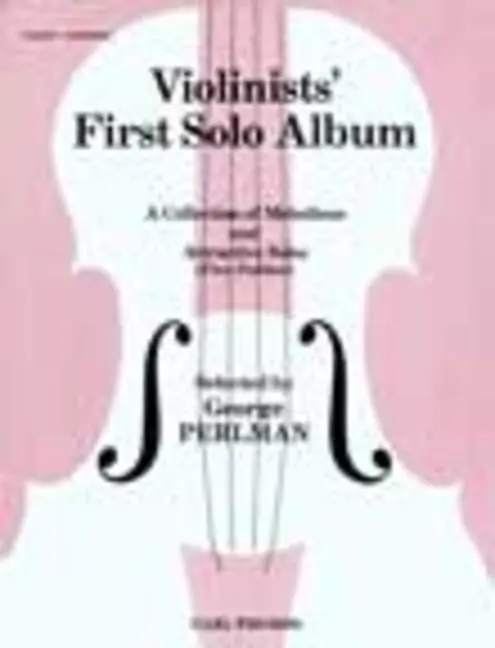 Cover: 798408002923 | Violinists' First Solo Album | Ede Poldini_Gustave Saenger
