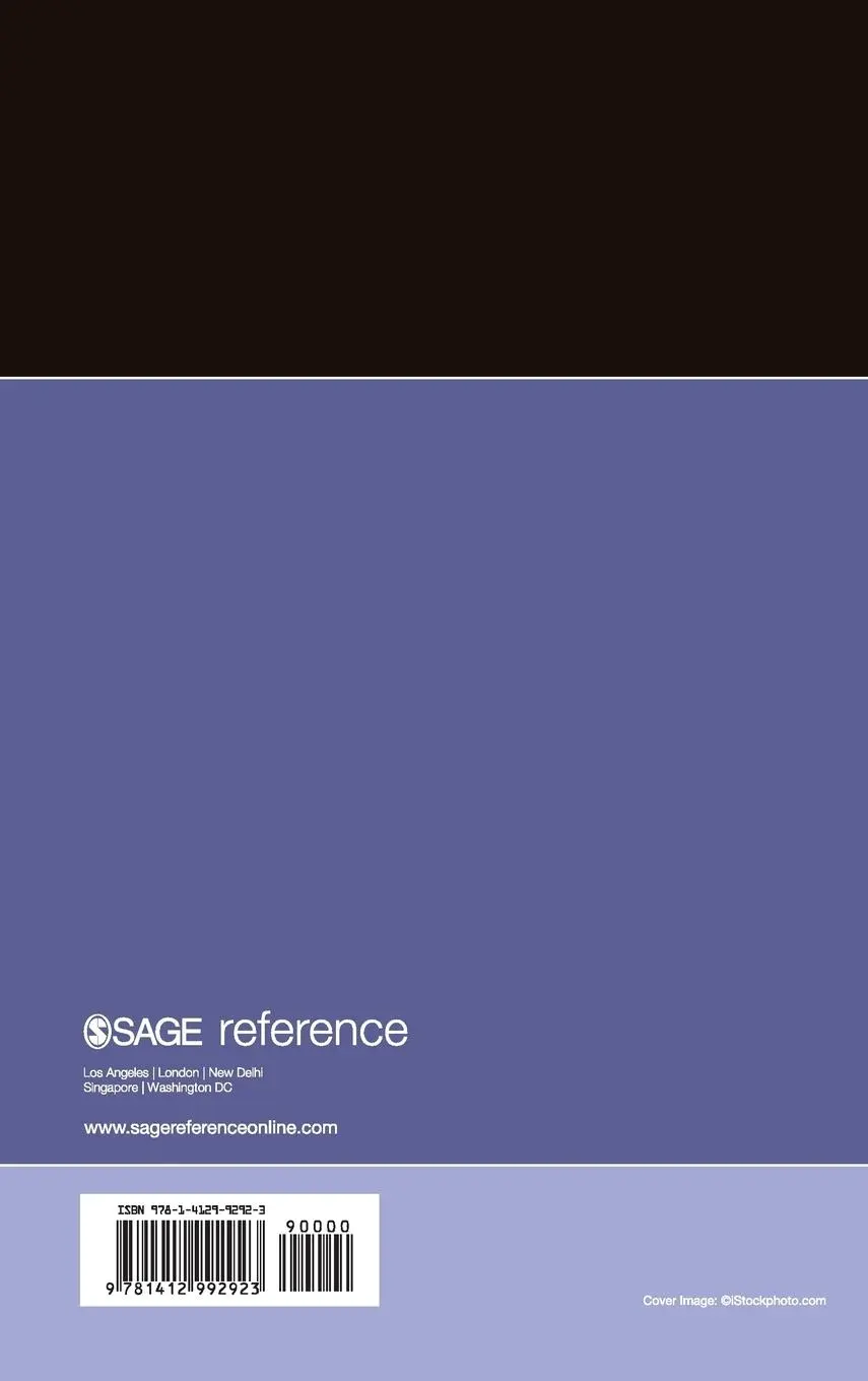 Rückseite: 9781412992923 | Employment and Work, Volume 6 | Susanne M. Bruyère (u. a.) | Buch