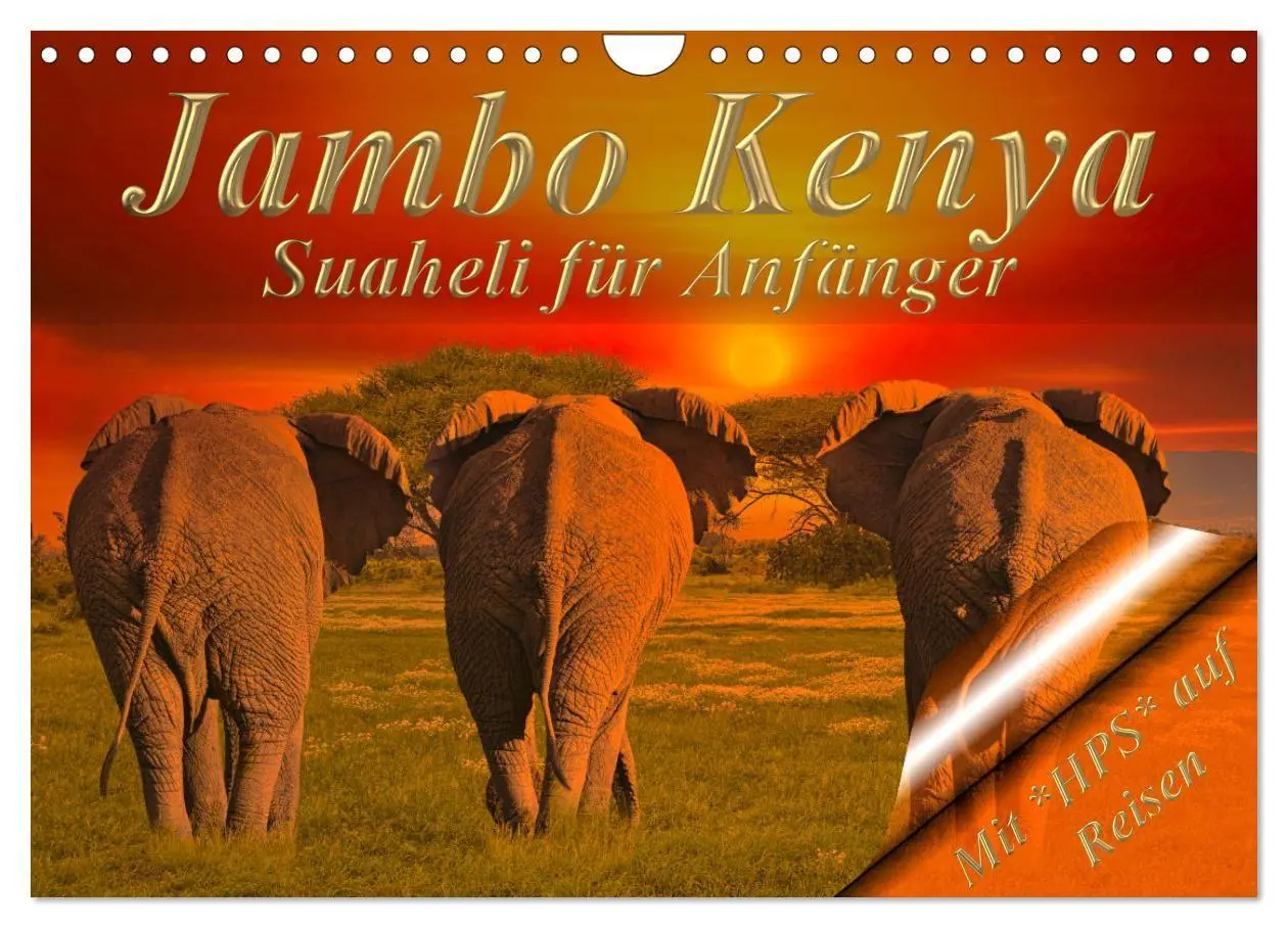 Cover: 9783569522923 | Jambo Kenya (Wandkalender 2027 DIN A4 quer), CALVENDO Monatskalender