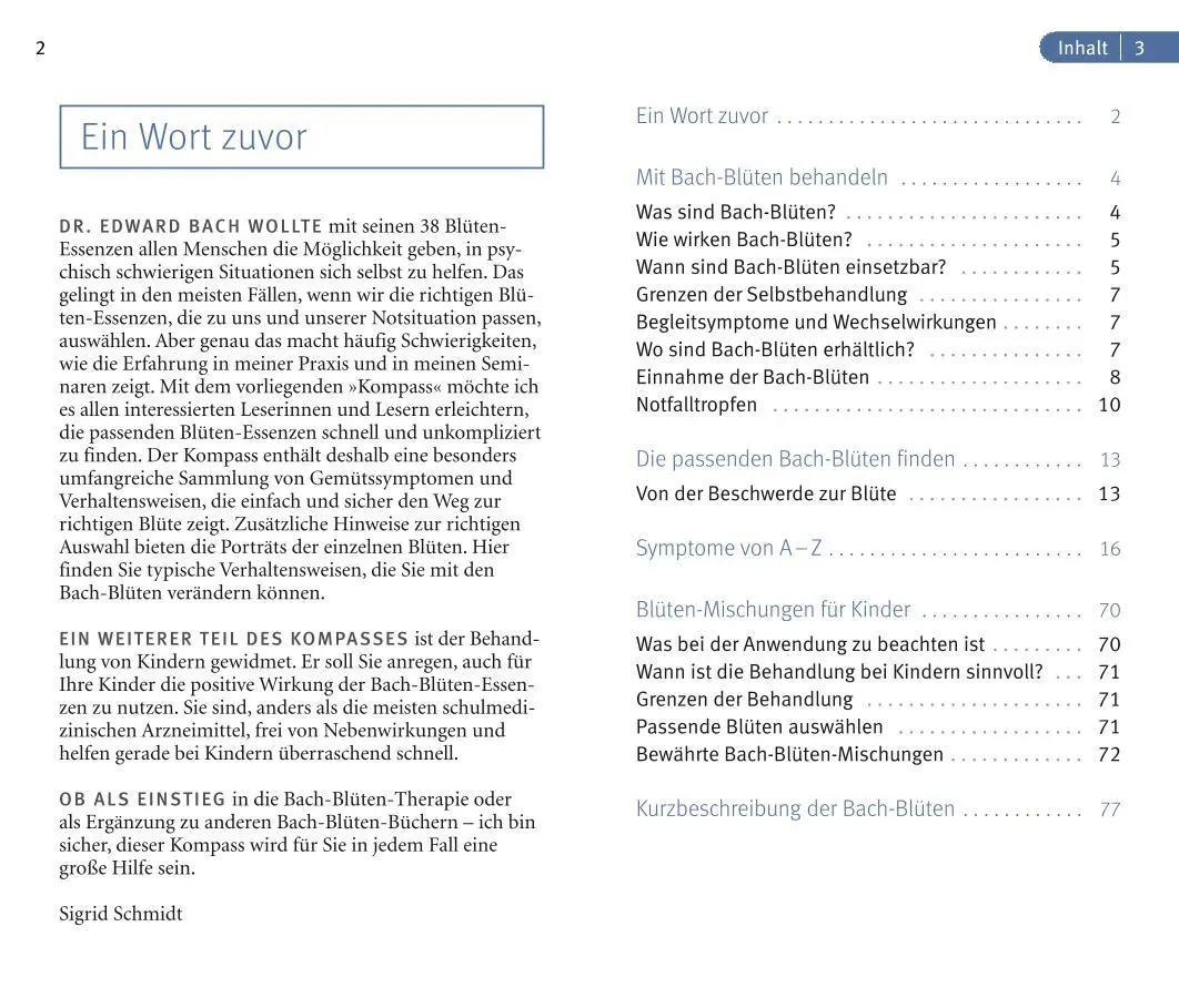 Bild: 9783833852923 | Bach-Blüten | Sanfte Selbsthilfe für innere Harmonie | Sigrid Schmidt