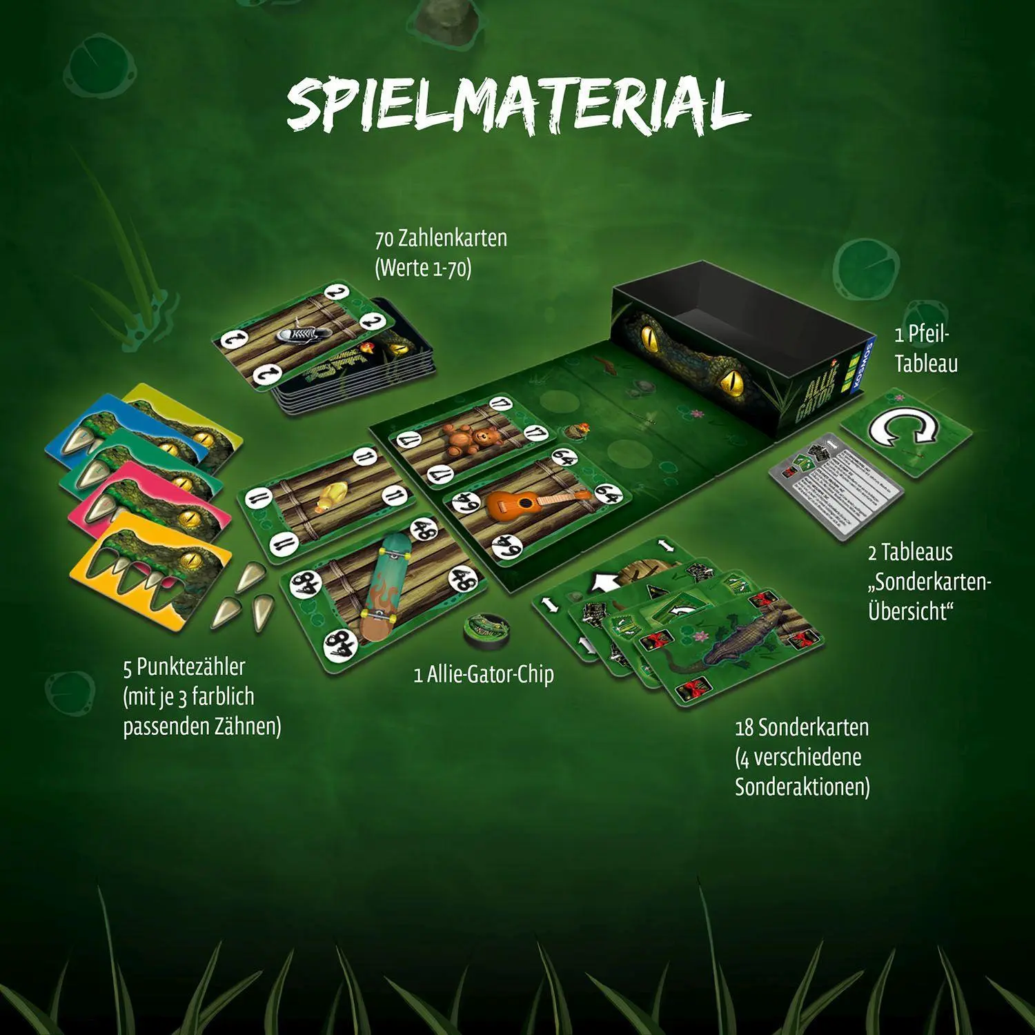 Bild: 4002051683023 | Allie Gator | Klaus Kreowski | Spiel | Brettspiel | 683023 | Deutsch
