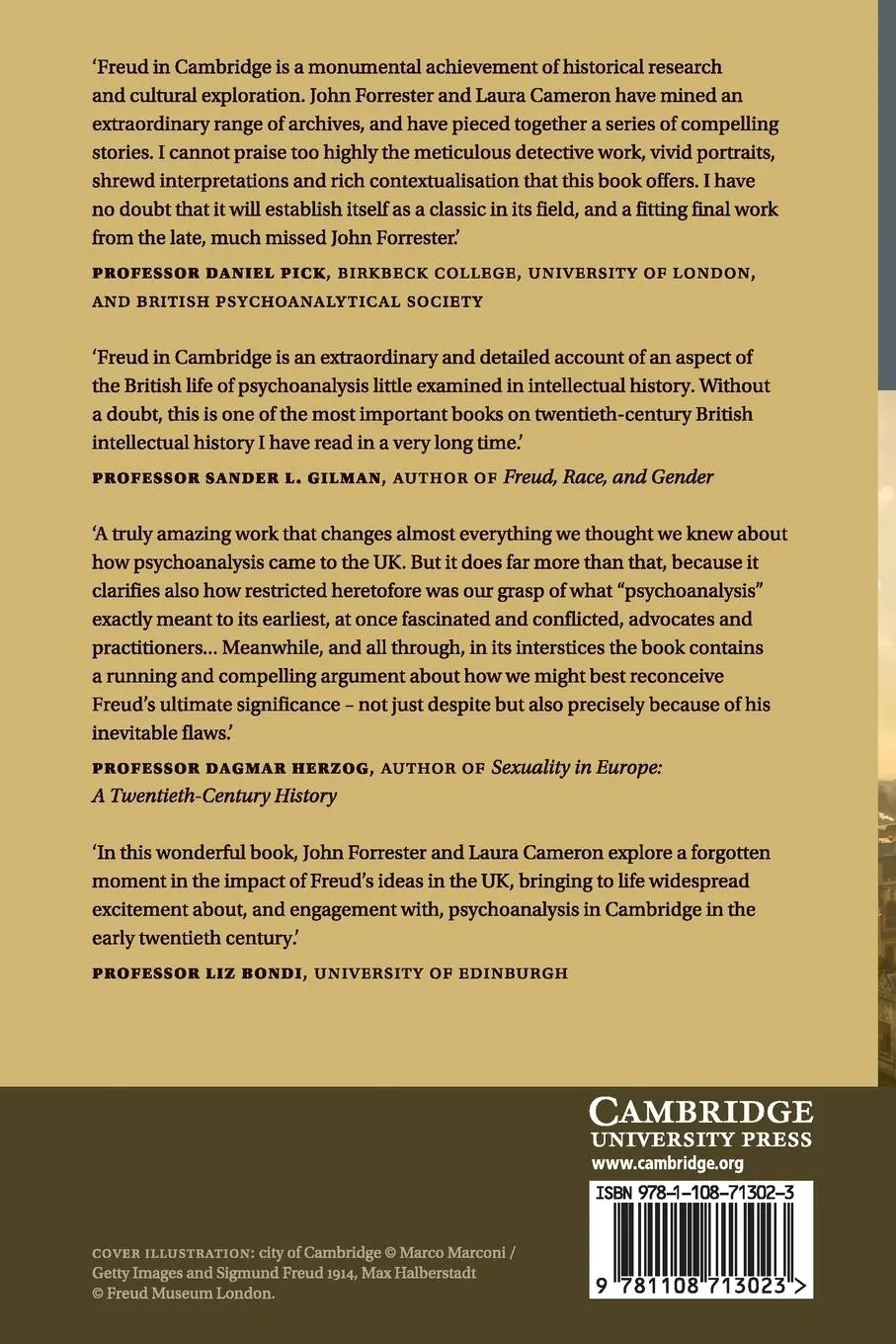 Rückseite: 9781108713023 | Freud in Cambridge | John Forrester (u. a.) | Taschenbuch | Englisch